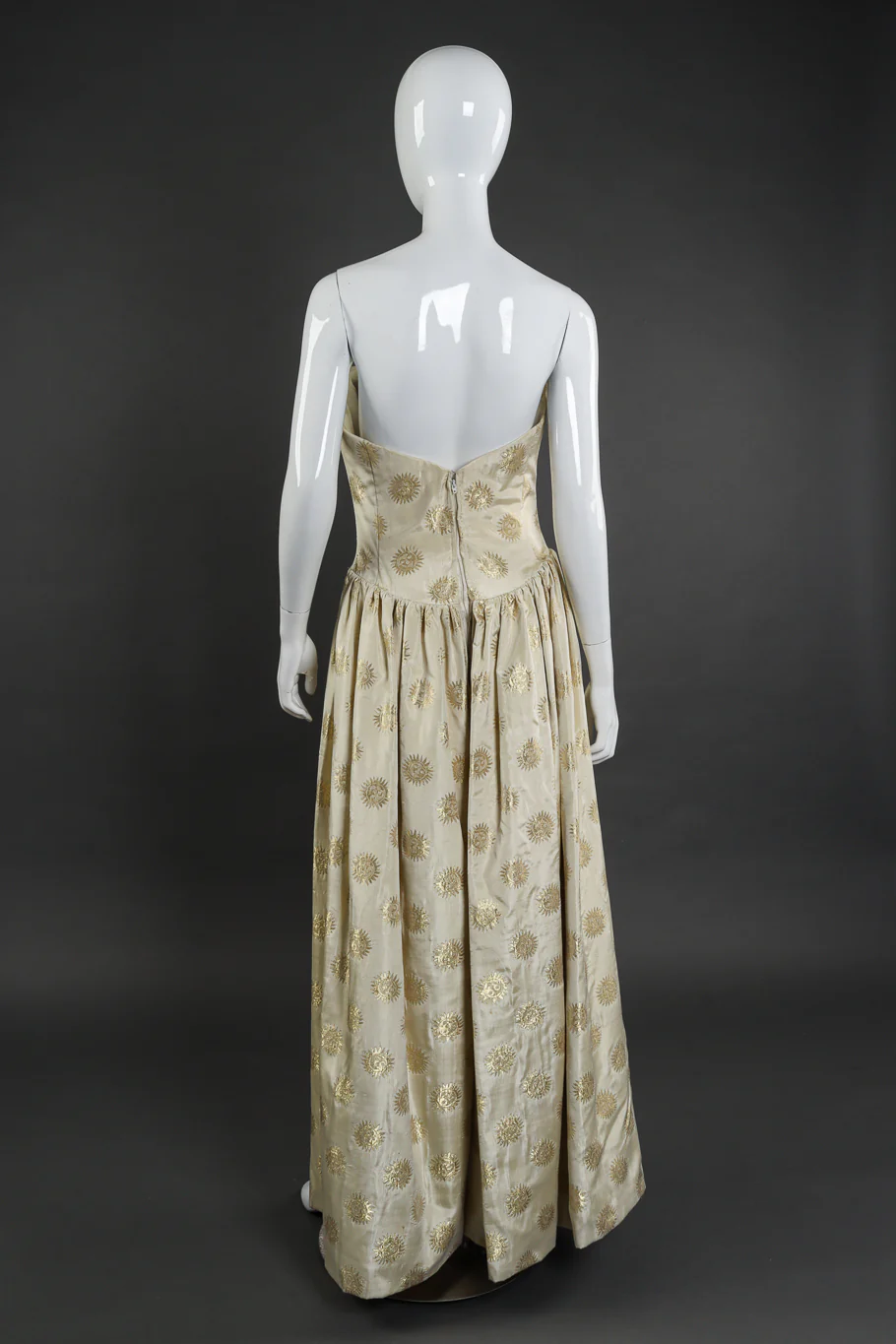 Sunburst Strapless Gown - Image 3
