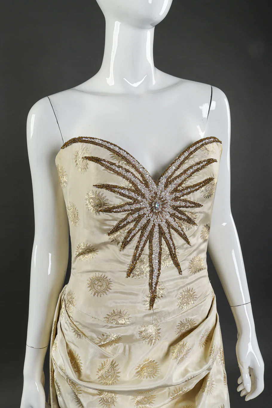 Sunburst Strapless Gown - Image 4