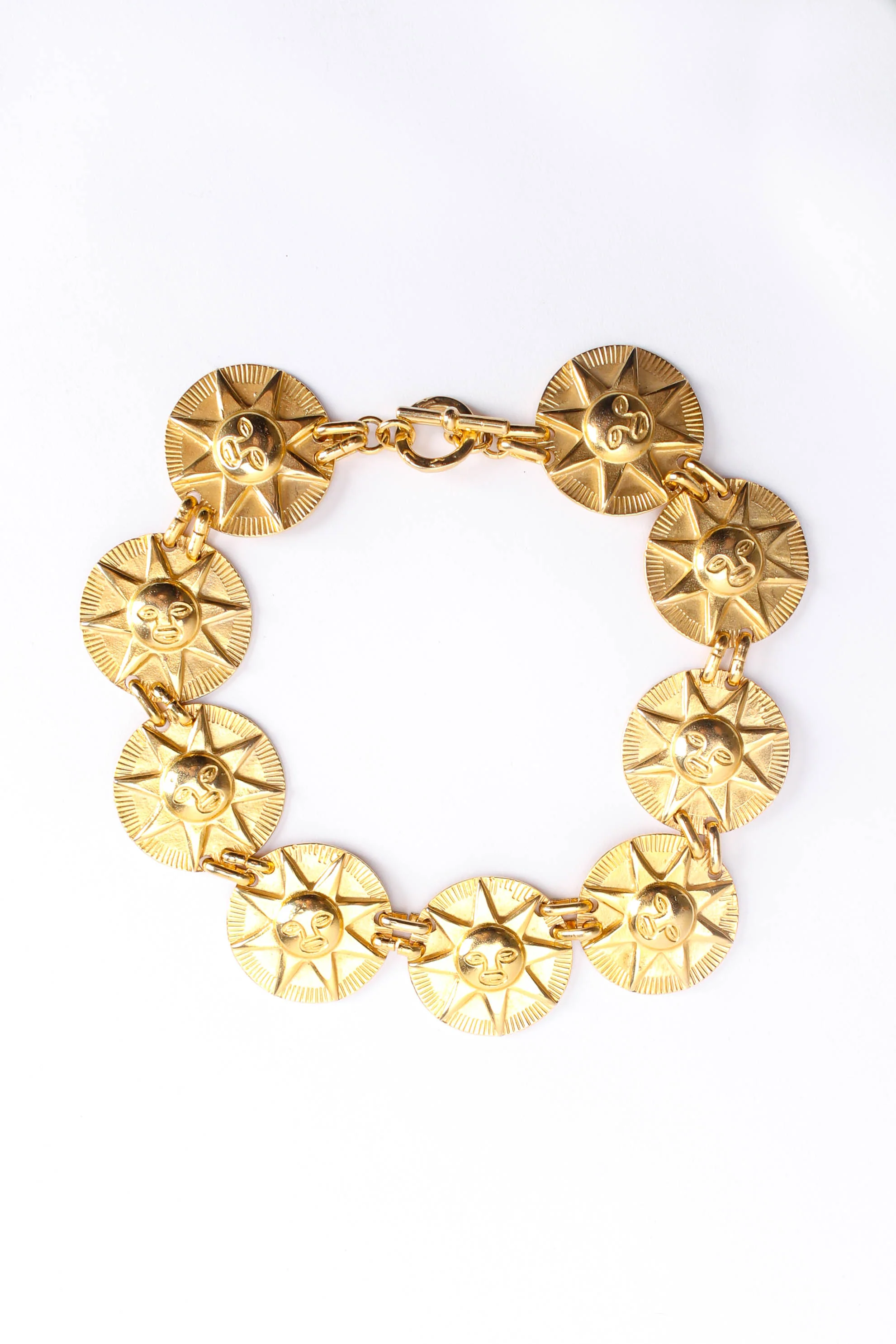 Sundial Faces Charm Necklace - Image 3
