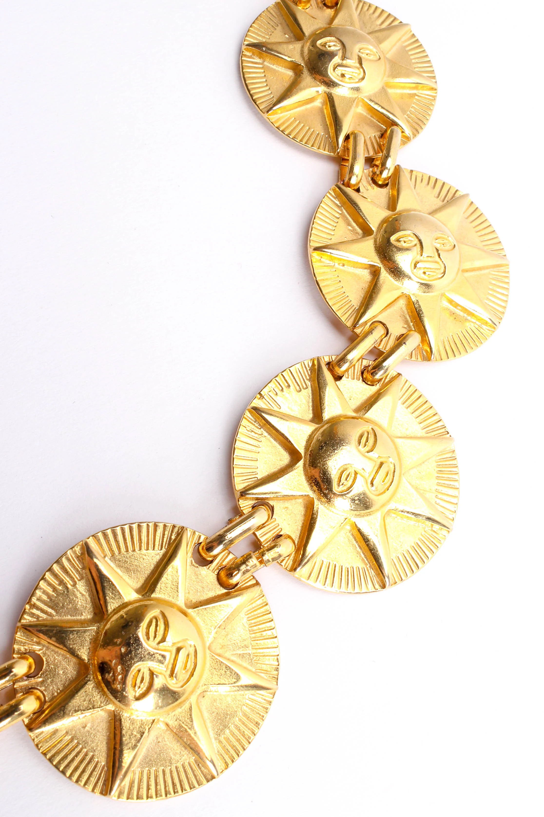 Sundial Faces Charm Necklace - Image 4