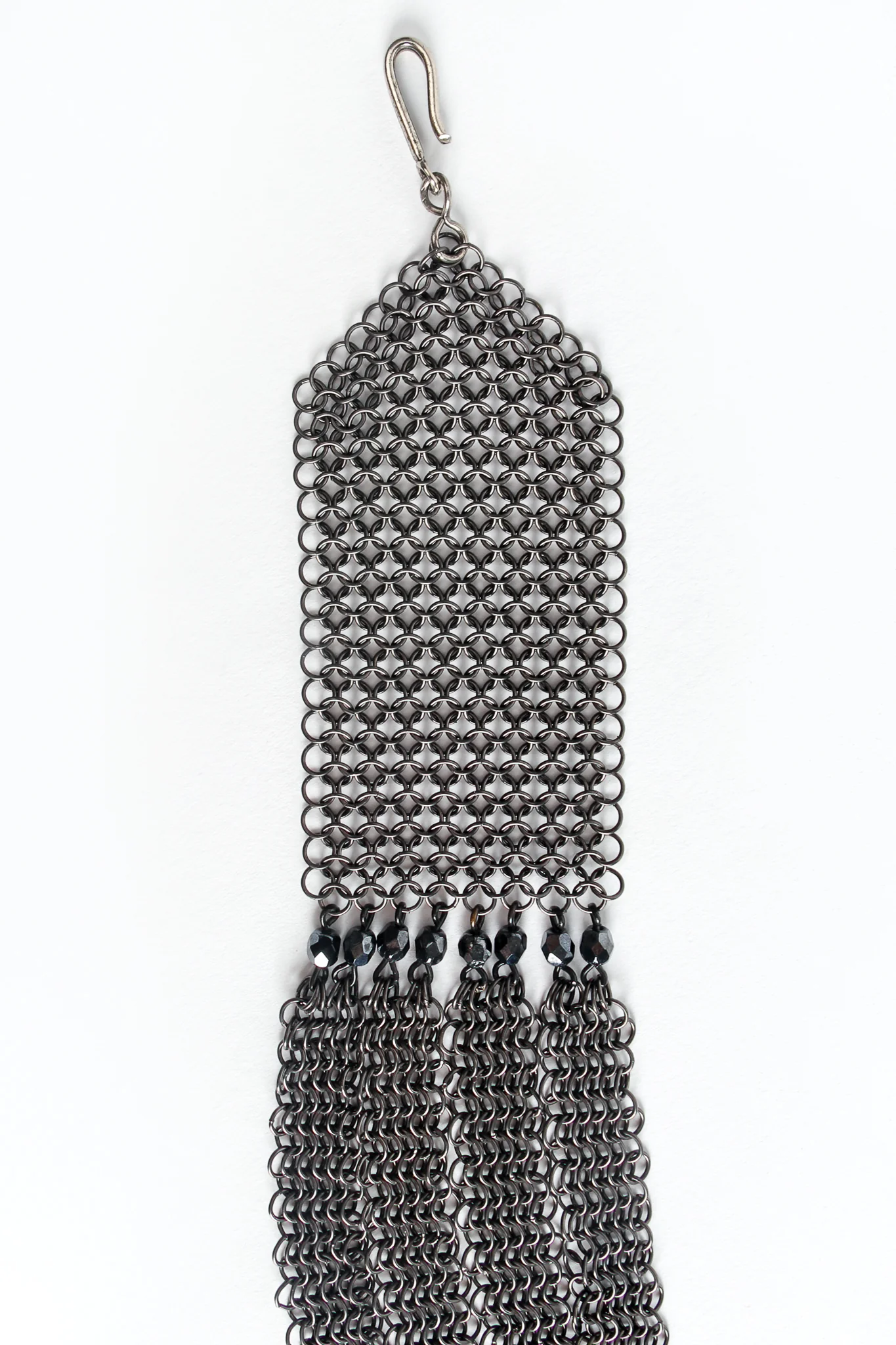 Swarovski Crystal Lattice Mesh Draped Collar - Image 8