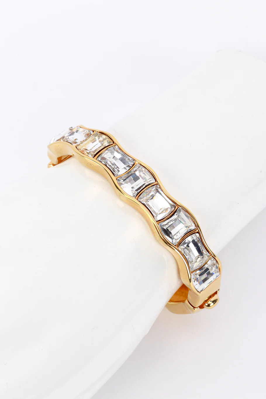 Swarovski Crystal Wave Bangle