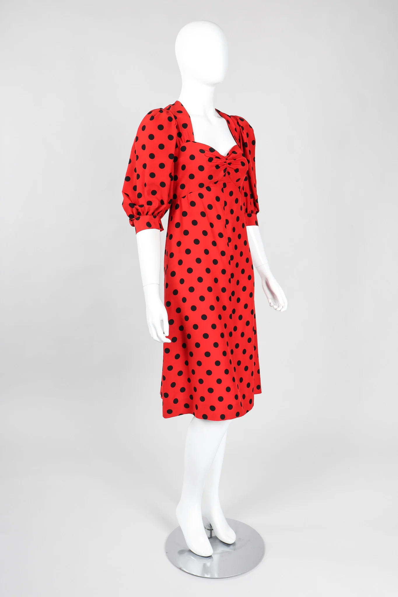 Retro Dot Dress - Image 2