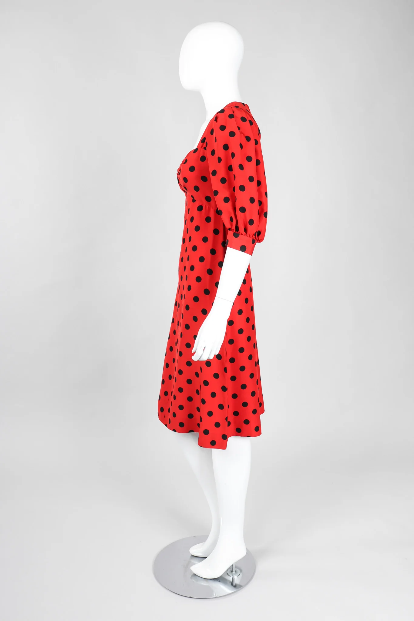 Retro Dot Dress - Image 5