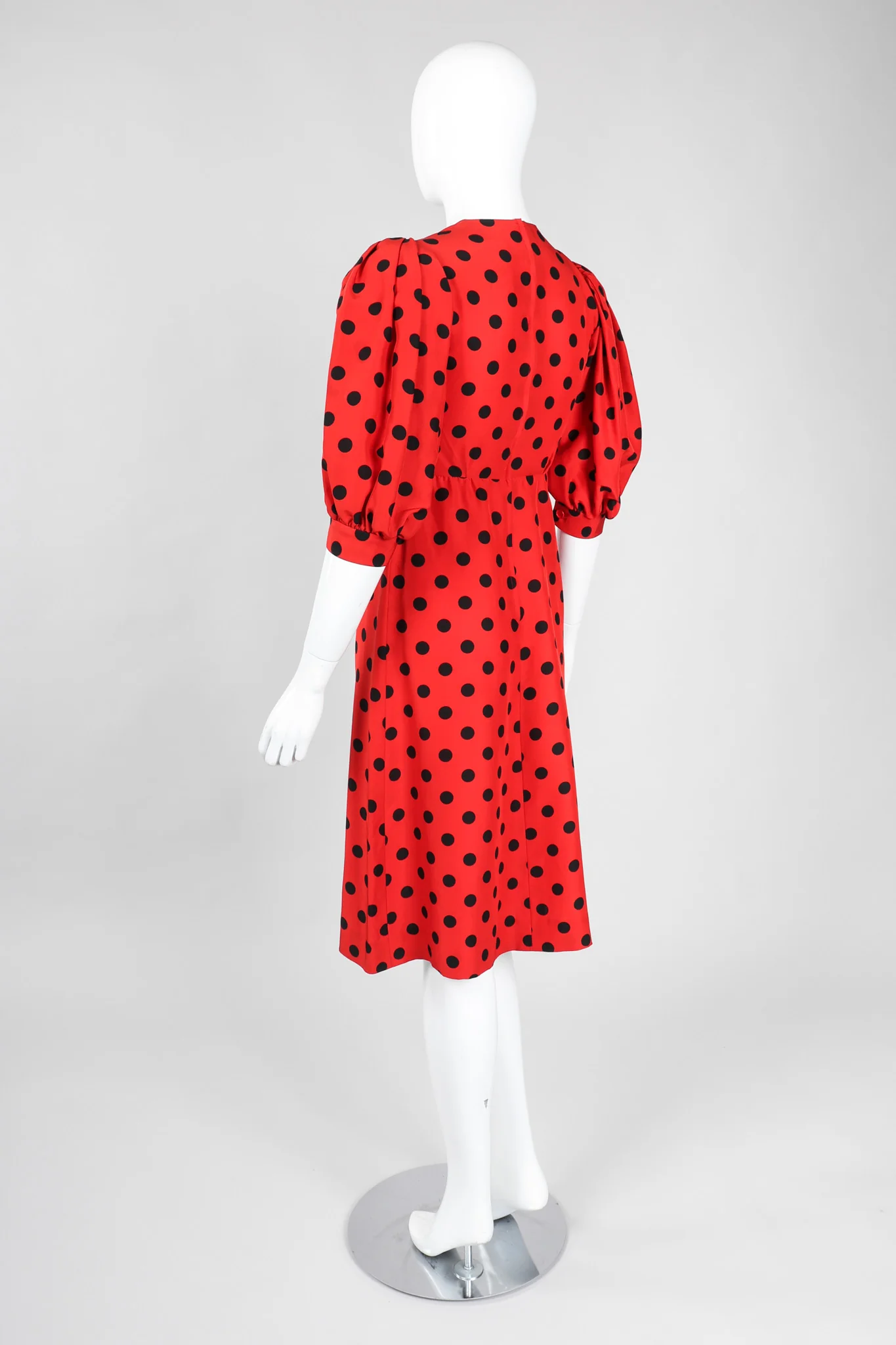 Retro Dot Dress - Image 6