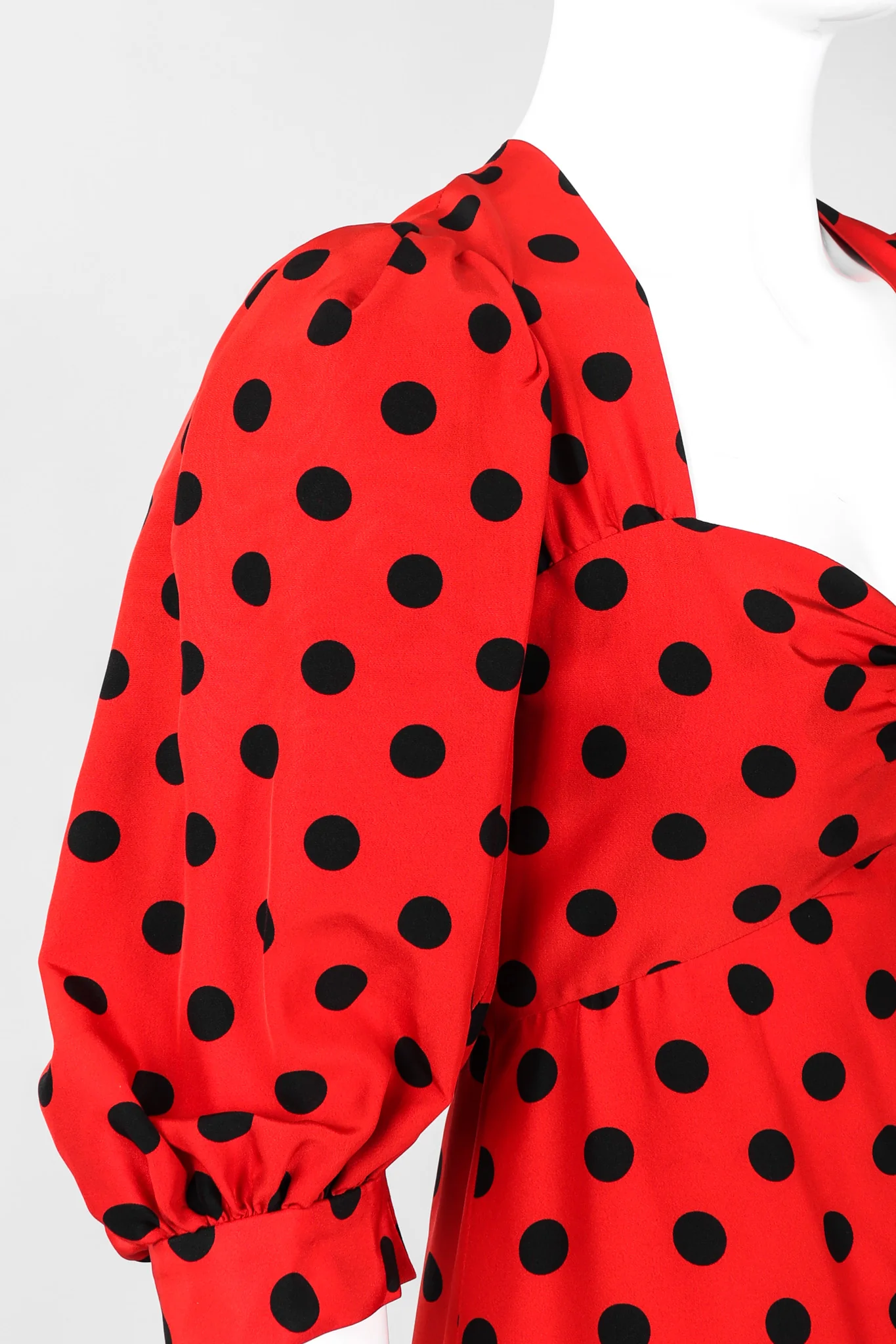 Retro Dot Dress - Image 8