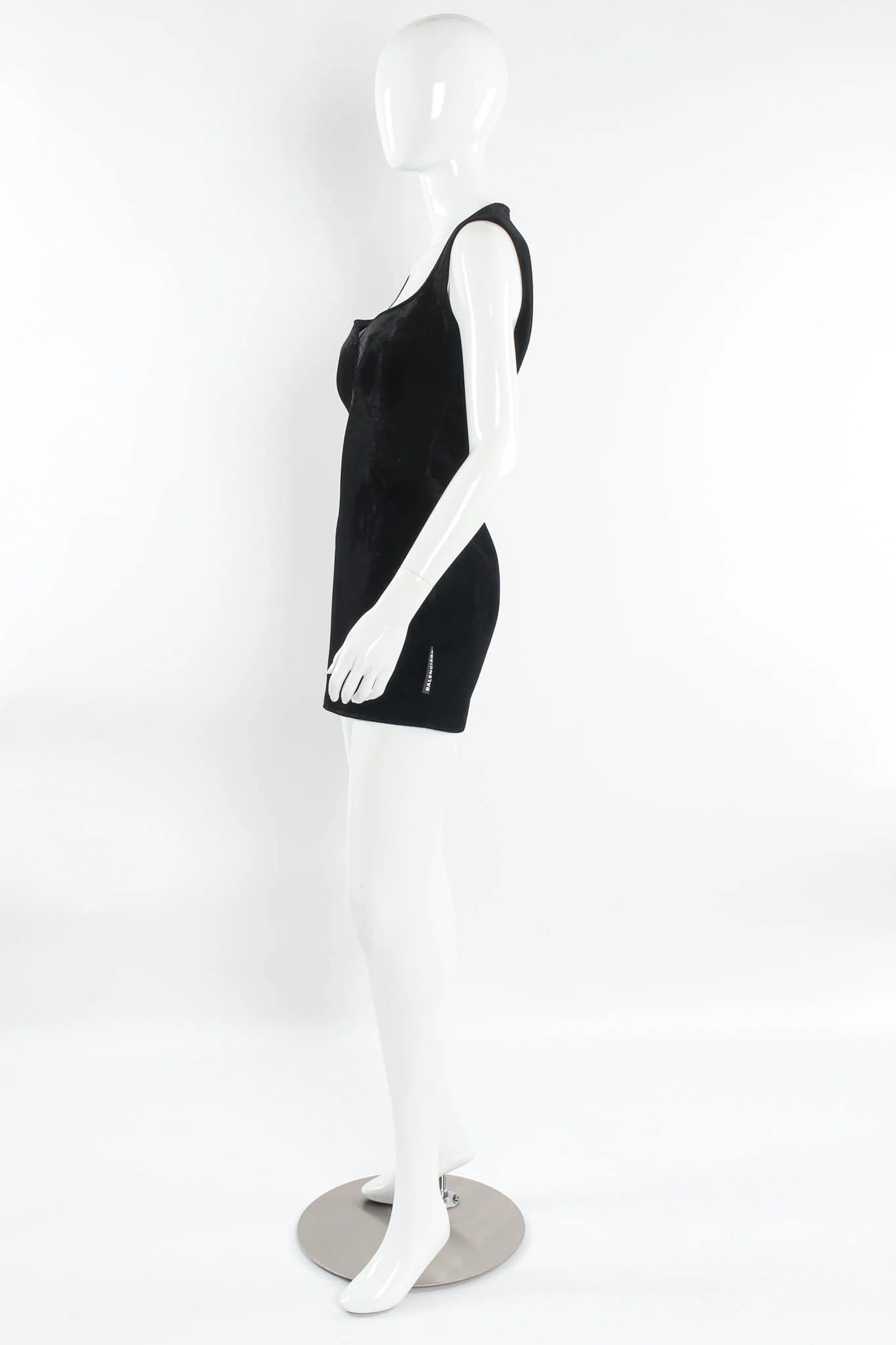 2018 A/W Sweetheart Velvet Structured Dress - Image 4