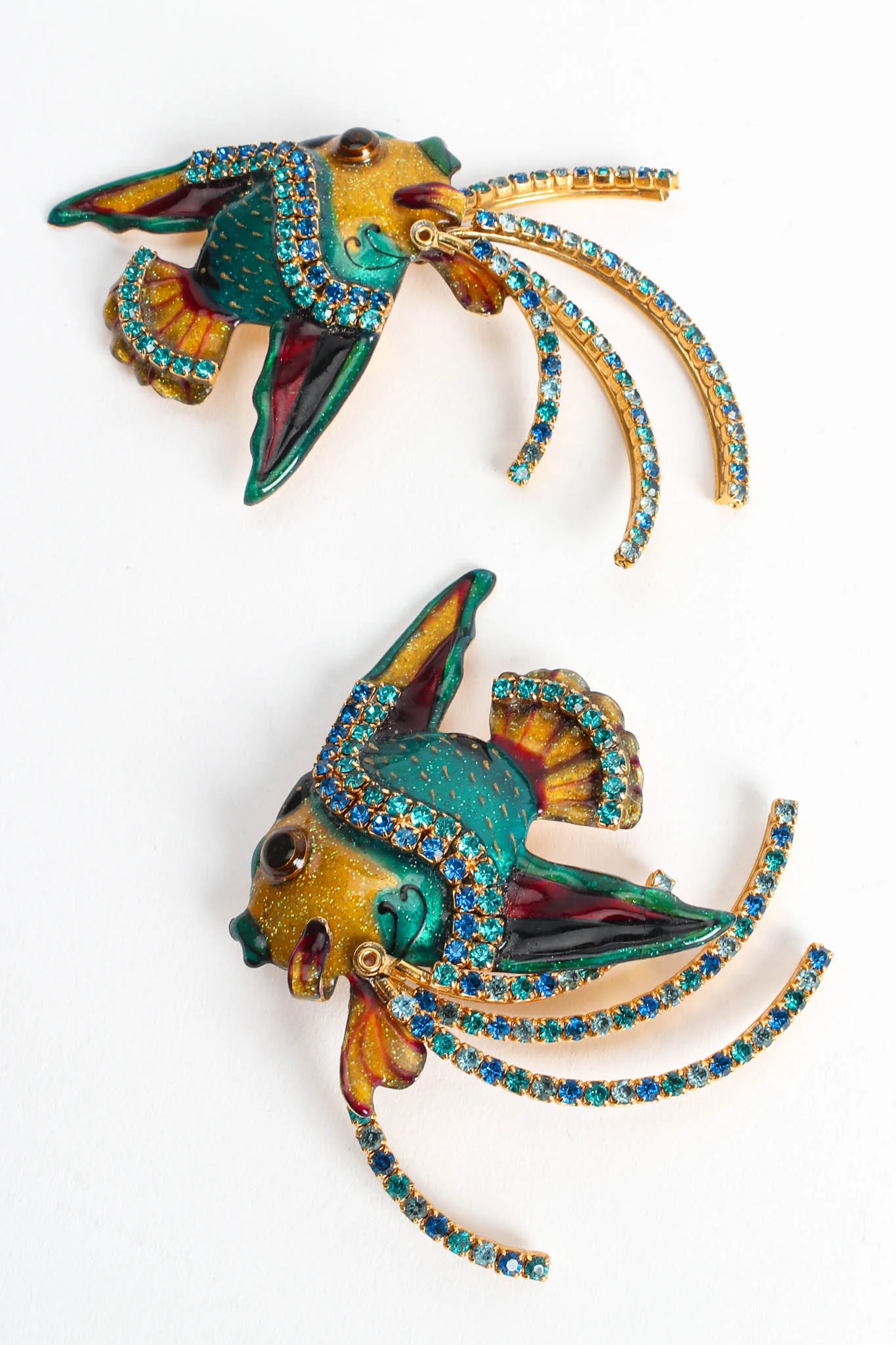 Swimming Angelfish Earrings - Image 5