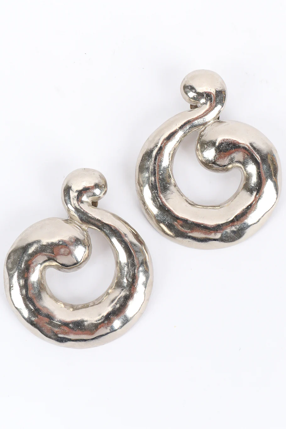 Swirl Hoop Earrings