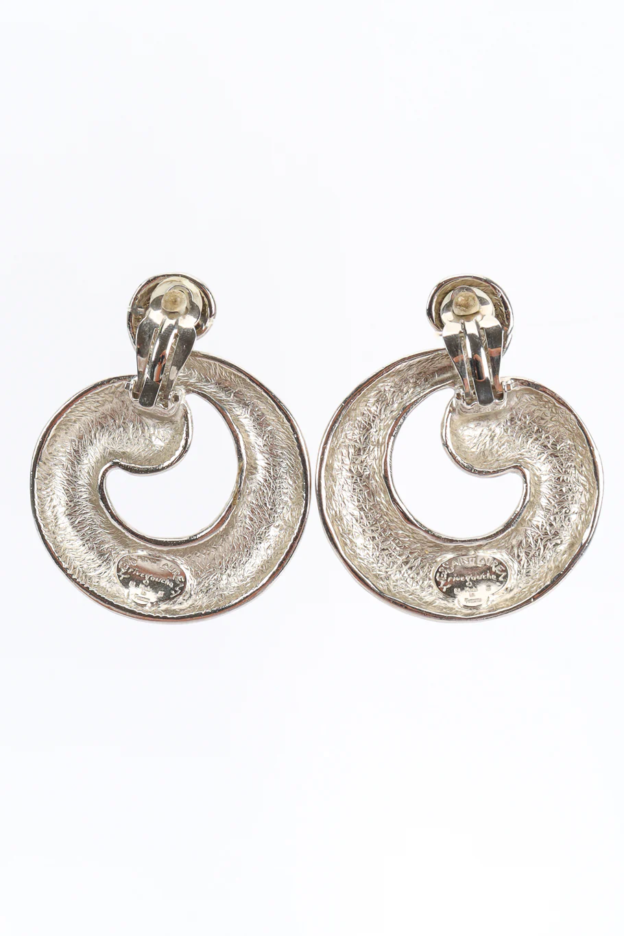 Swirl Hoop Earrings - Image 4