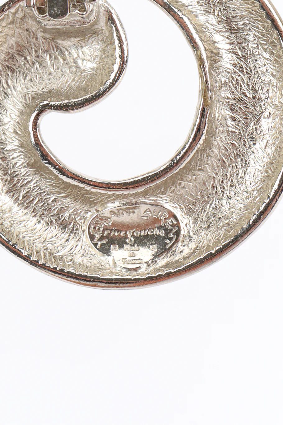 Swirl Hoop Earrings - Image 6