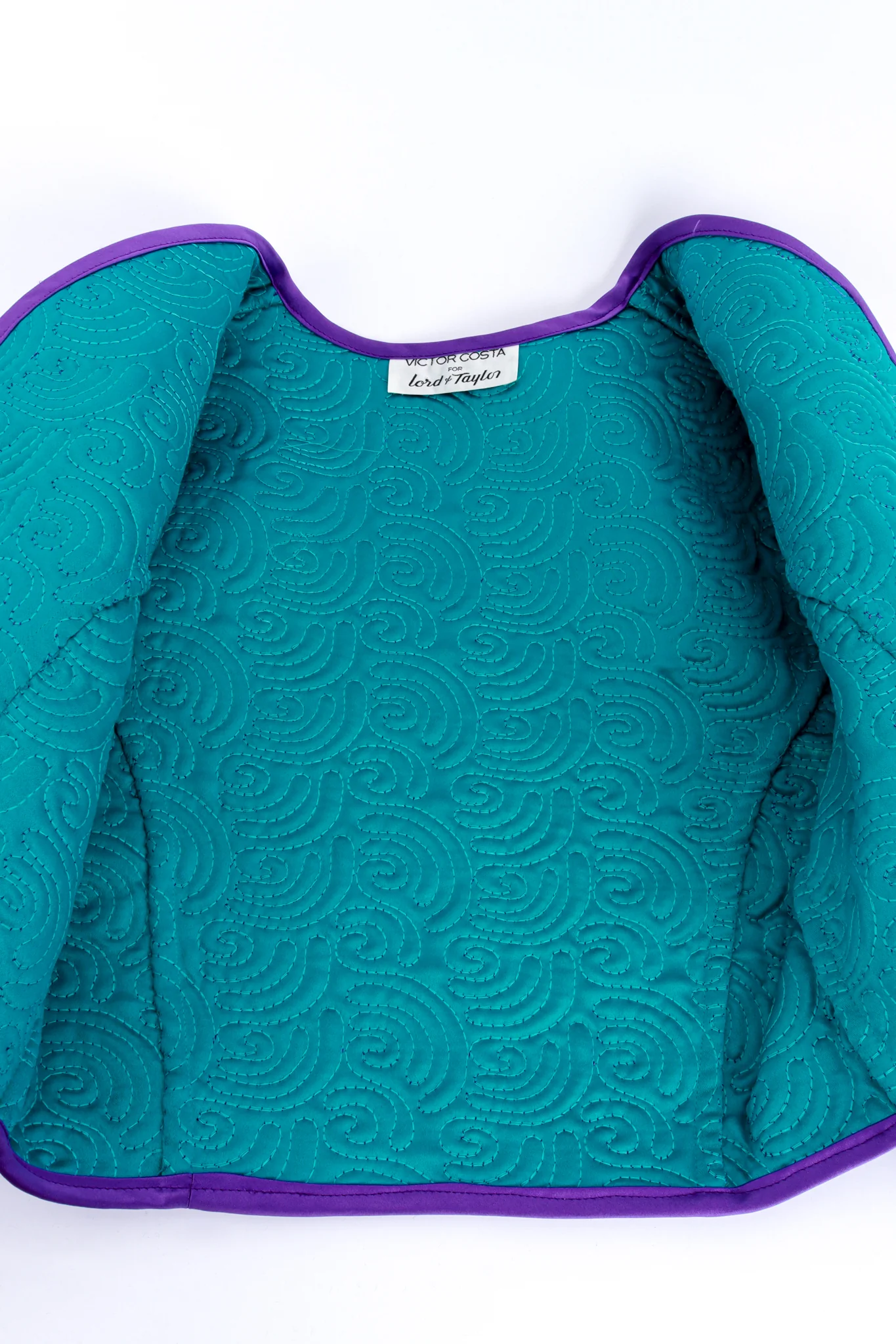 Swirl Quilted Bolero Jacket - Image 5