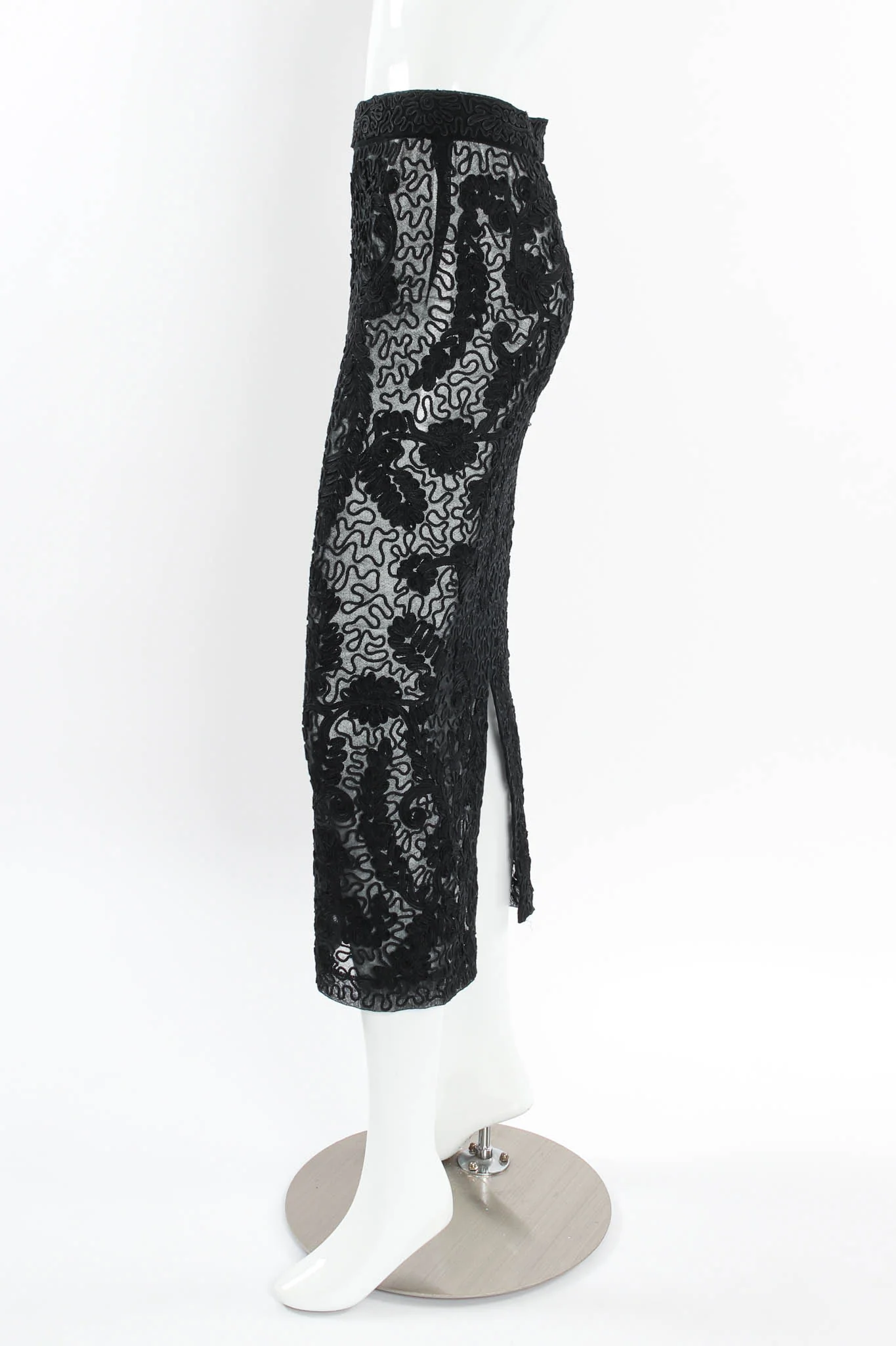 Swirl Sheer Bodysuit & Skirt Set - Image 11