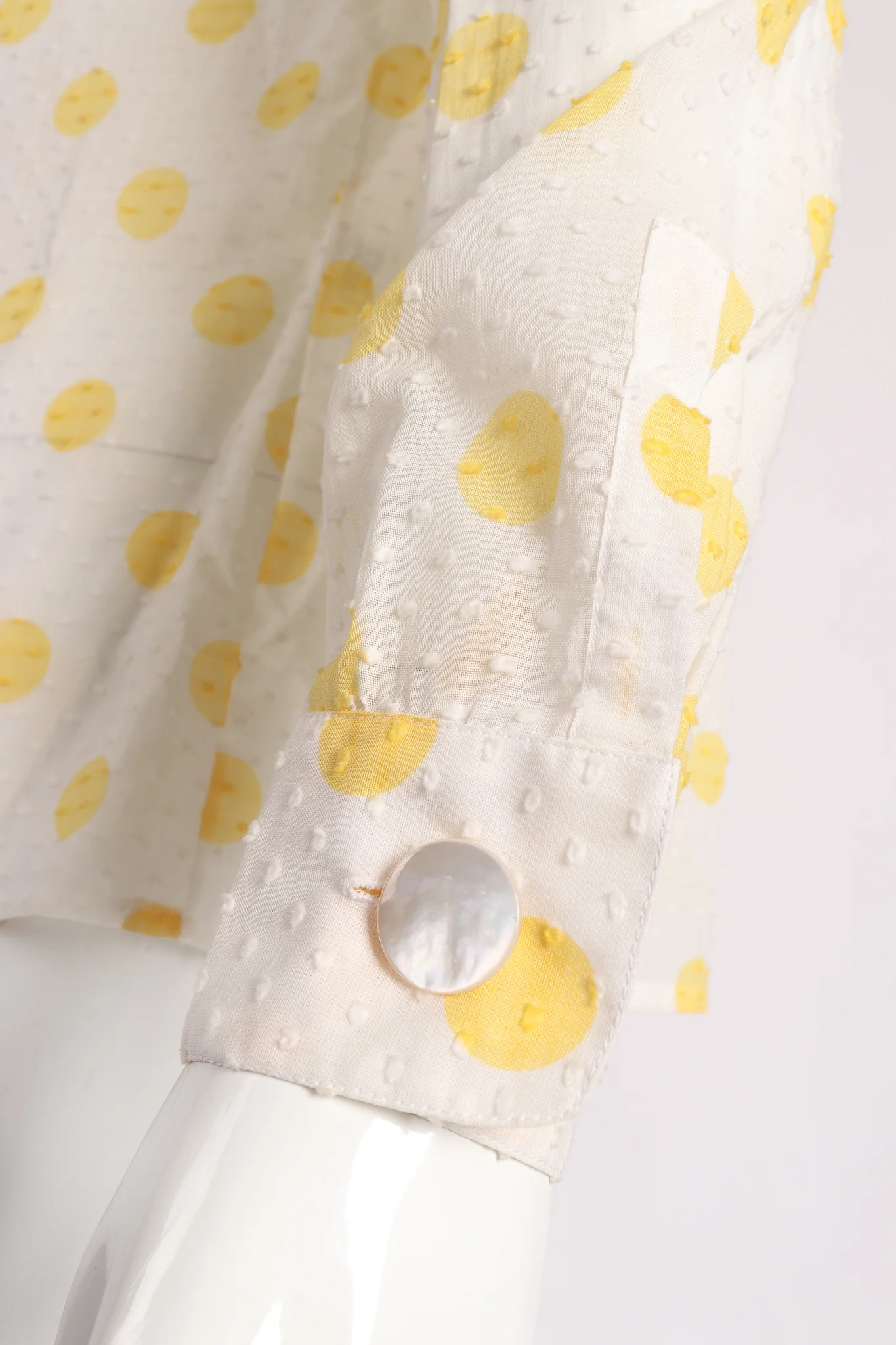 Swiss Dot Polka Shirt & Scarf - Image 7