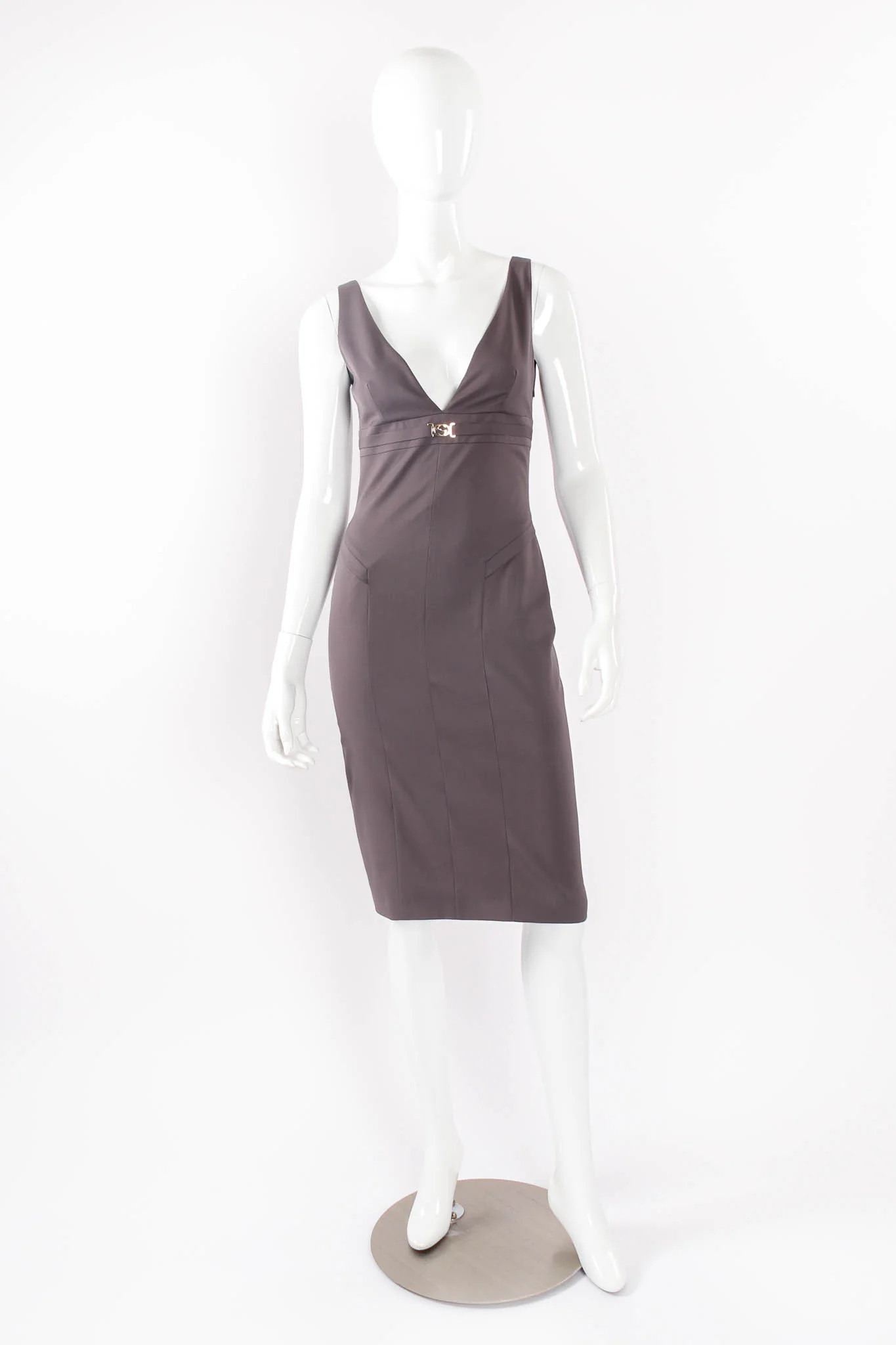 Tailored Midi Sheath Dress - Image 2