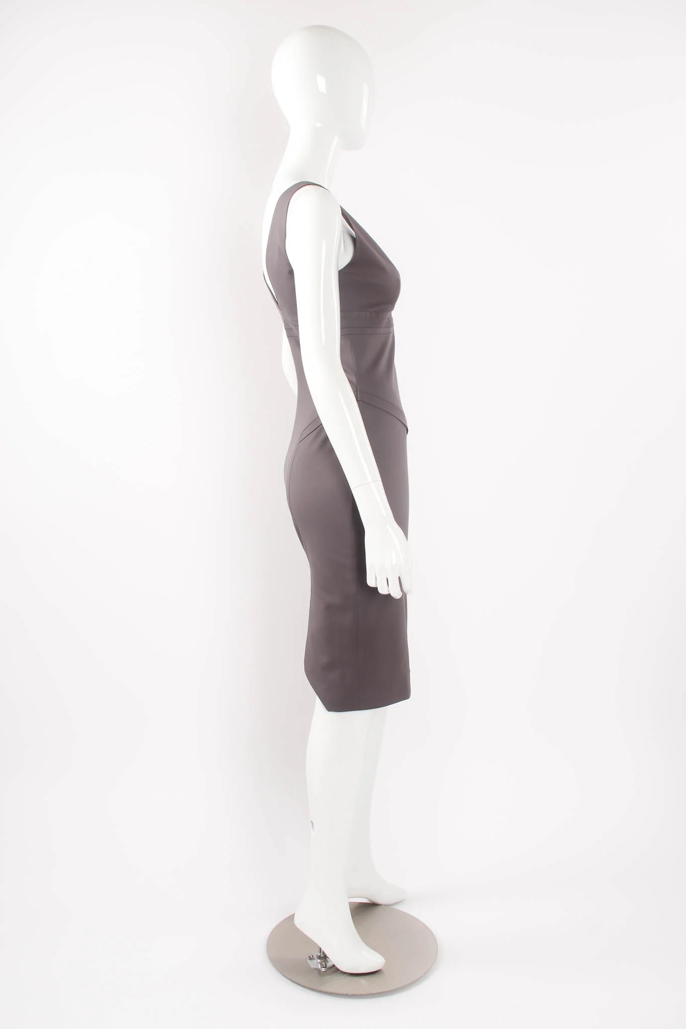 Tailored Midi Sheath Dress - Image 3