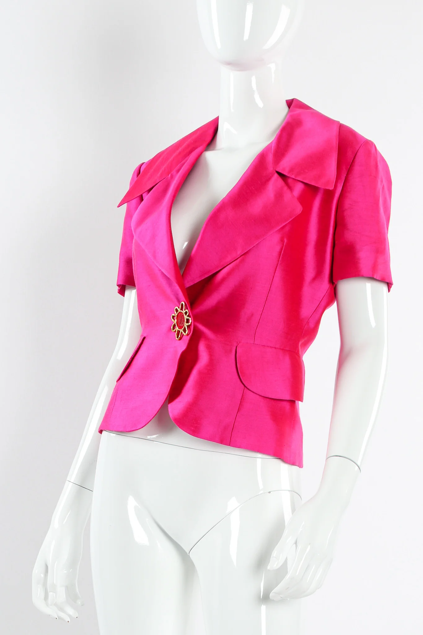 Tailored Short Sleeve Jacket - Image 2
