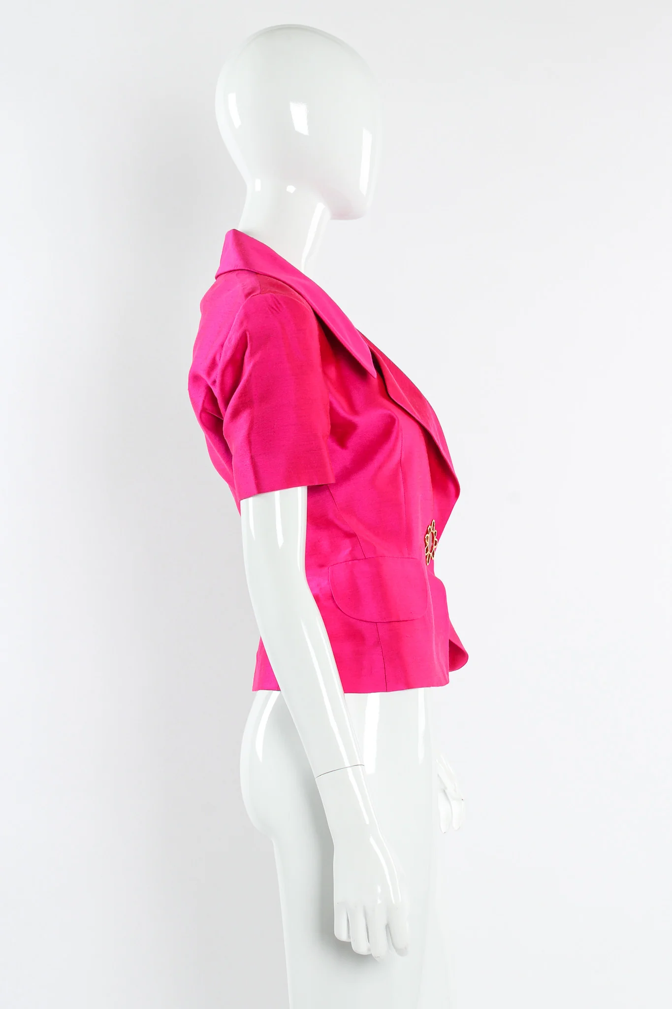 Tailored Short Sleeve Jacket - Image 4