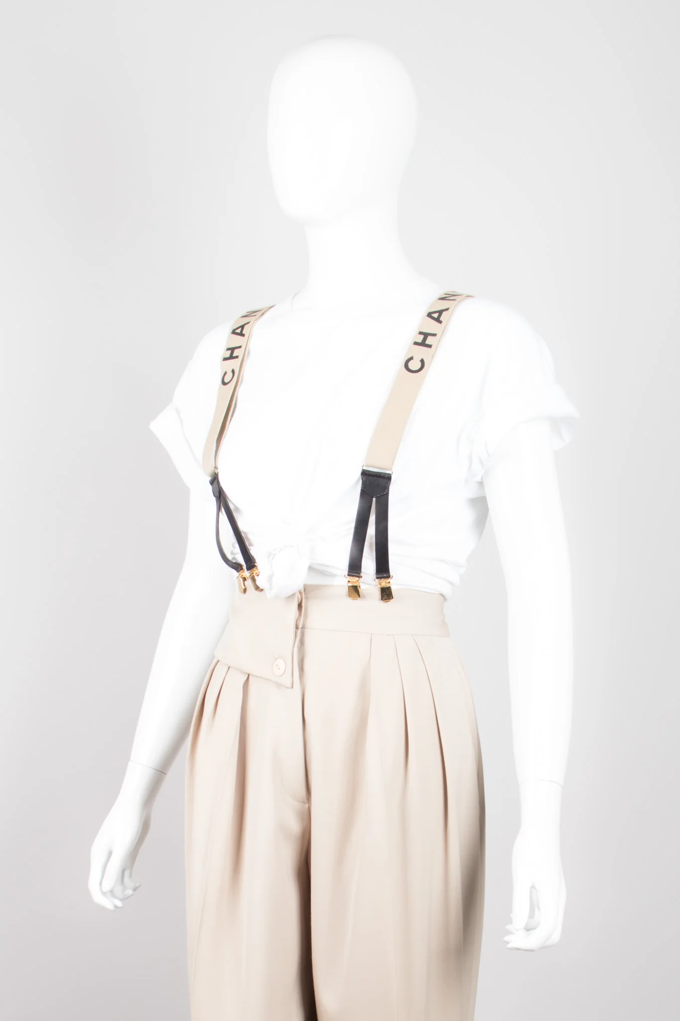 Tan Logo Suspenders - Image 10