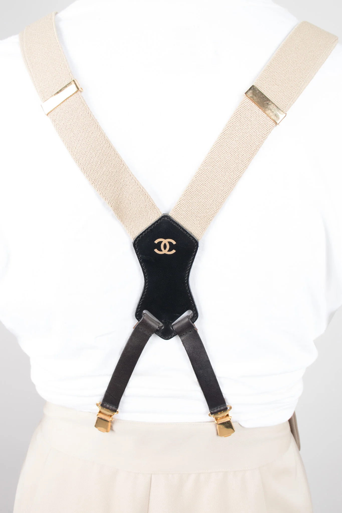 Tan Logo Suspenders - Image 12