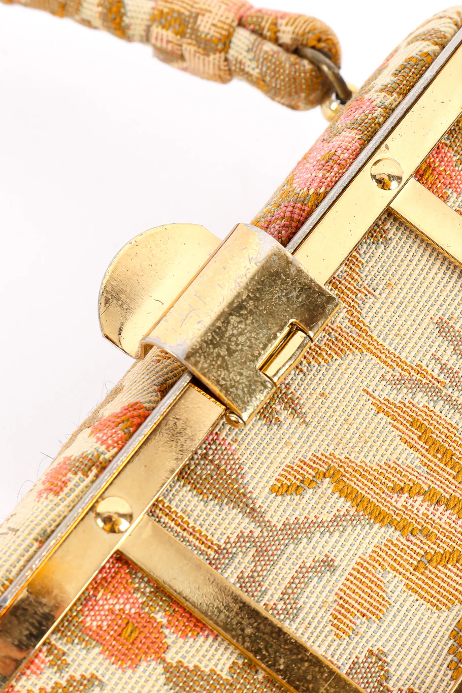 Tapestry Caged Box Bag - Image 10