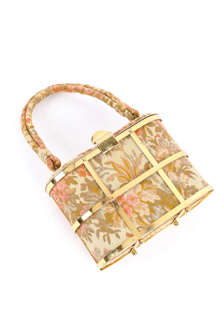 Tapestry Caged Box Bag - Image 3