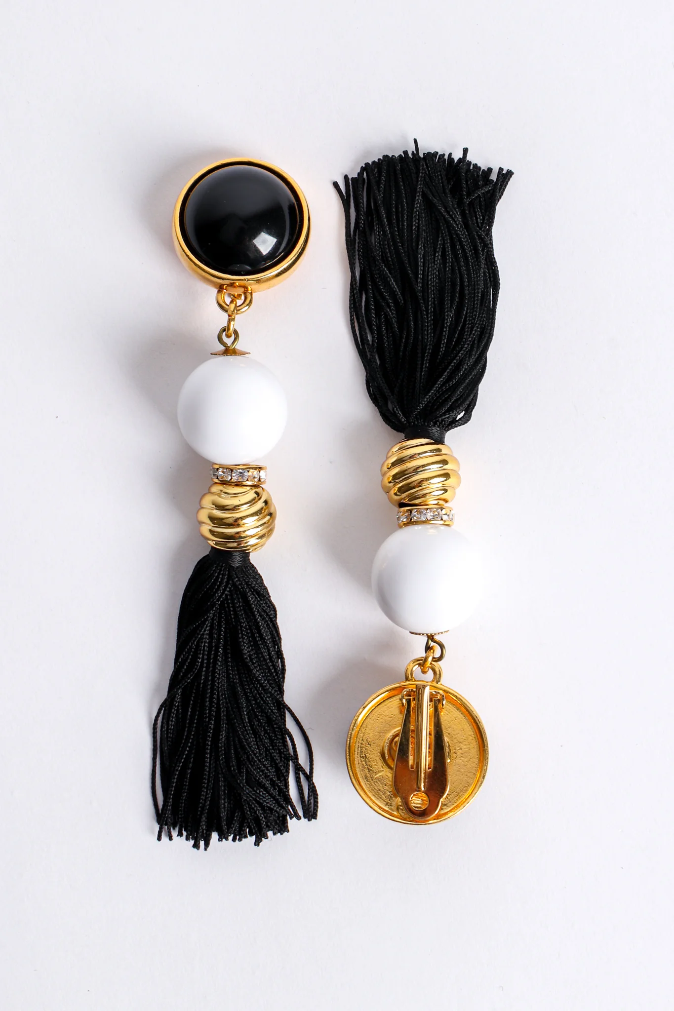 Tassel Ball Drop Earrings - Image 4