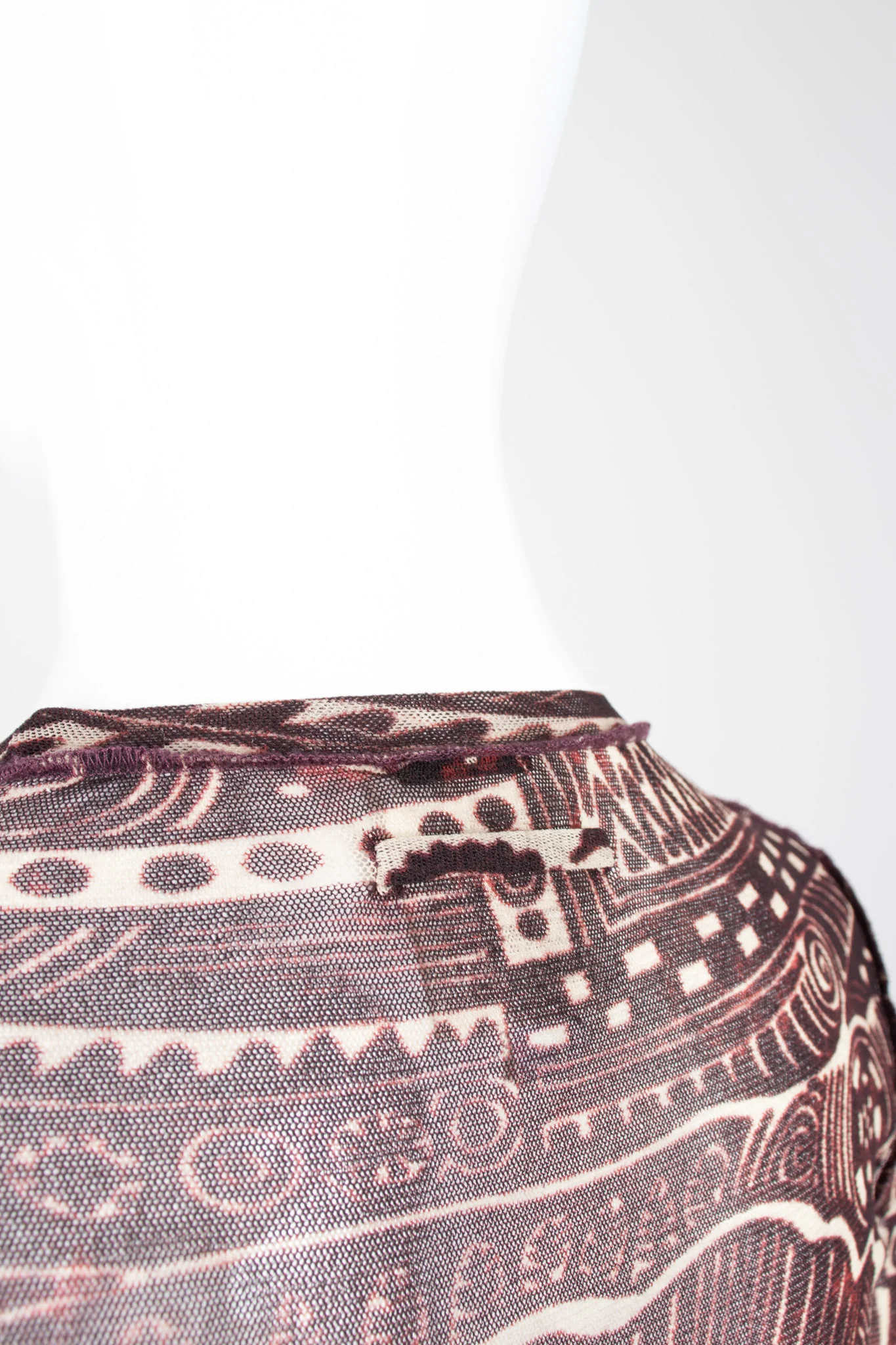 Tattoo Illusion Mesh T-Shirt - Image 7