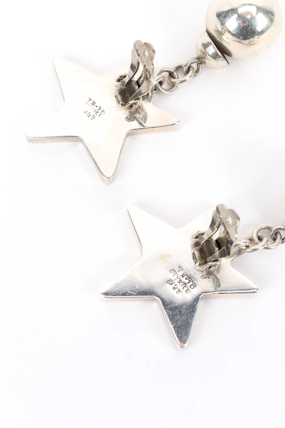 Sterling Star Bauble Earrings - Image 7