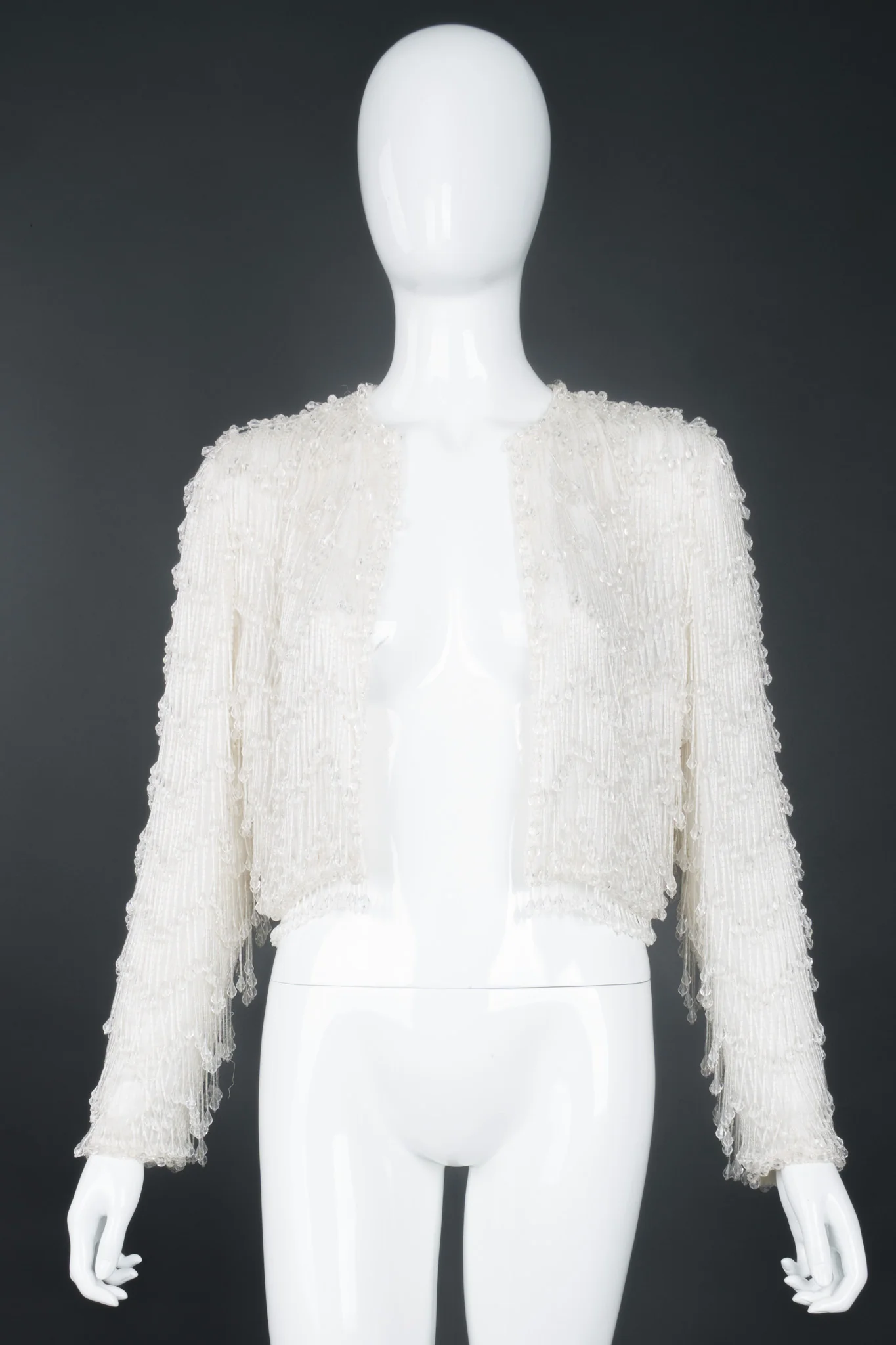 Teardrop Bead Fringe Jacket - Image 6