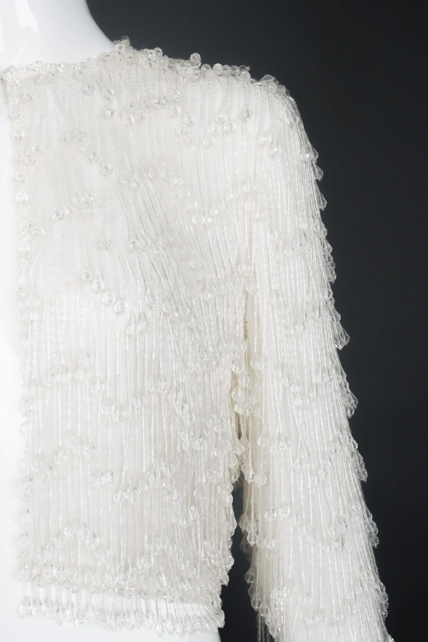 Teardrop Bead Fringe Jacket - Image 8
