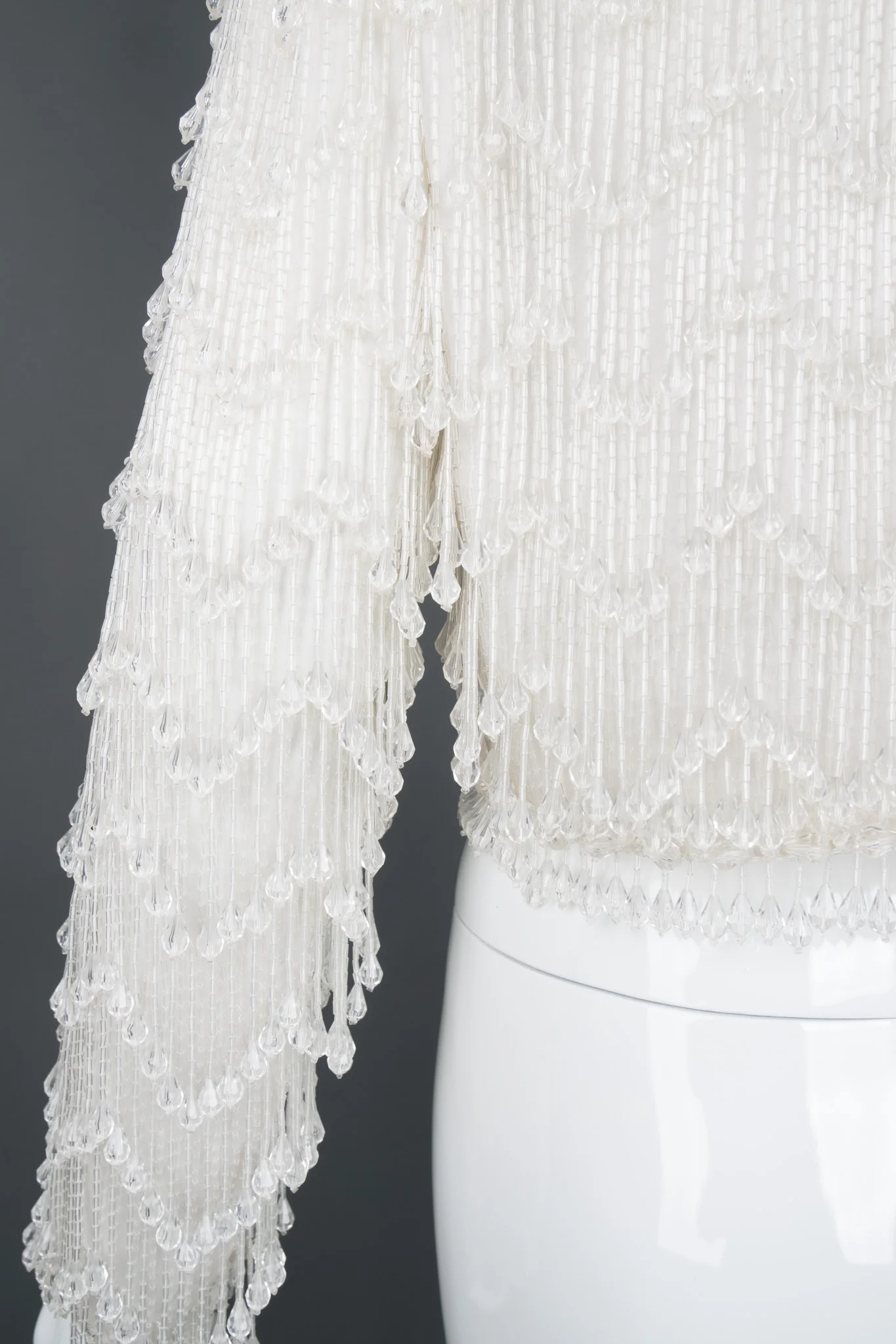 Teardrop Bead Fringe Jacket - Image 9