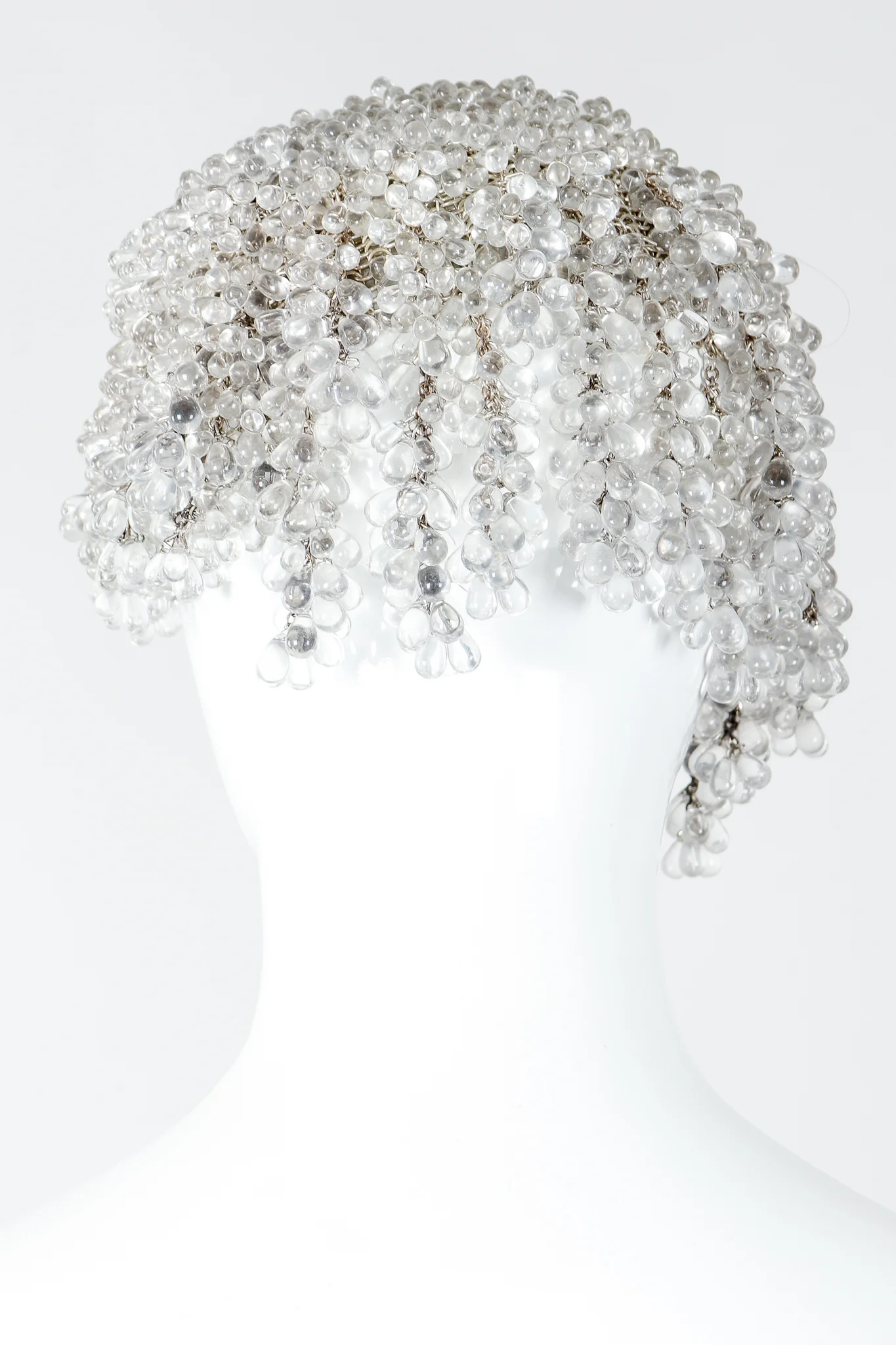 Teardrop Beaded Casque Cap - Image 4