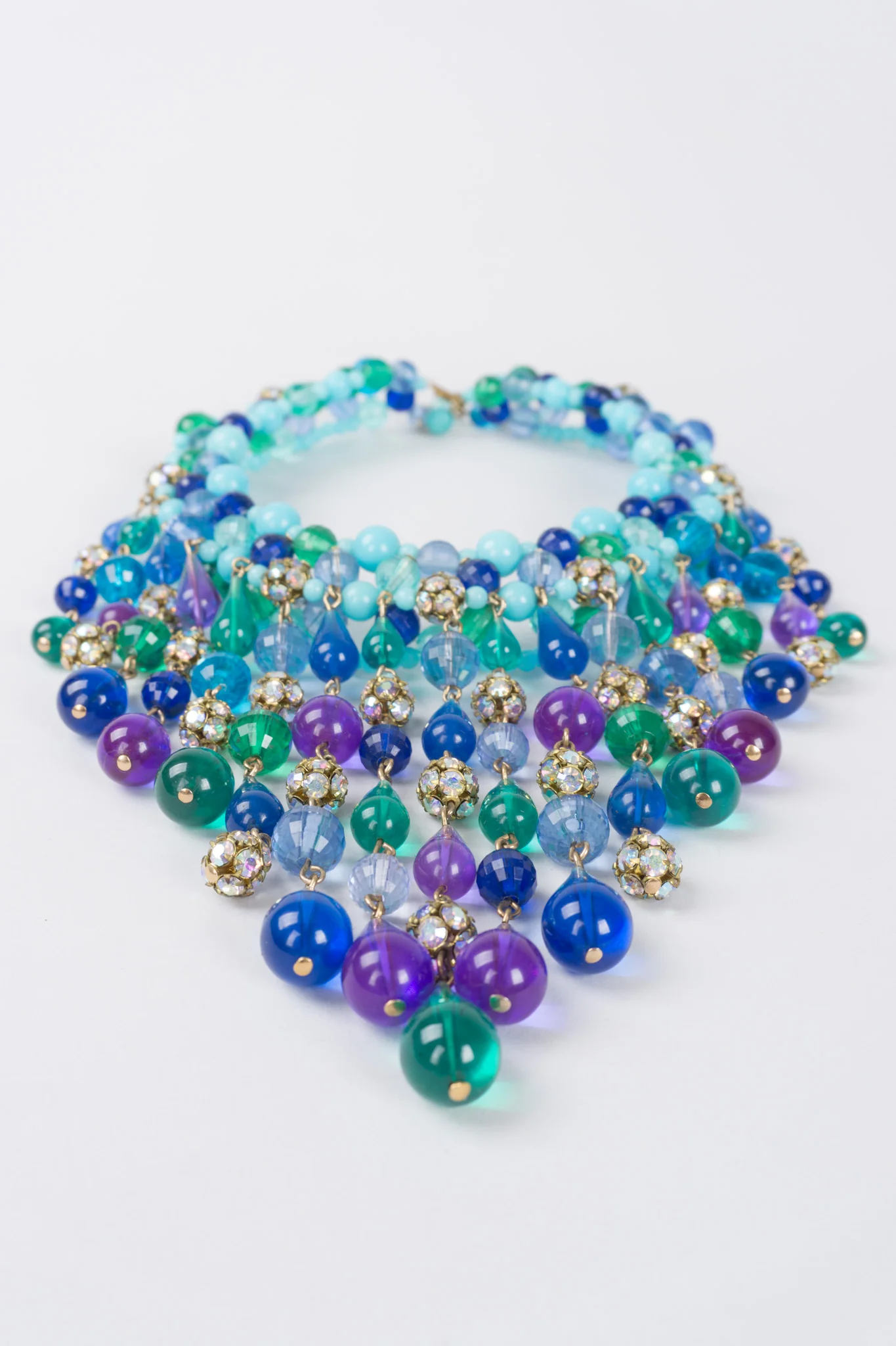 Teardrop Waterfall Necklace - Image 4