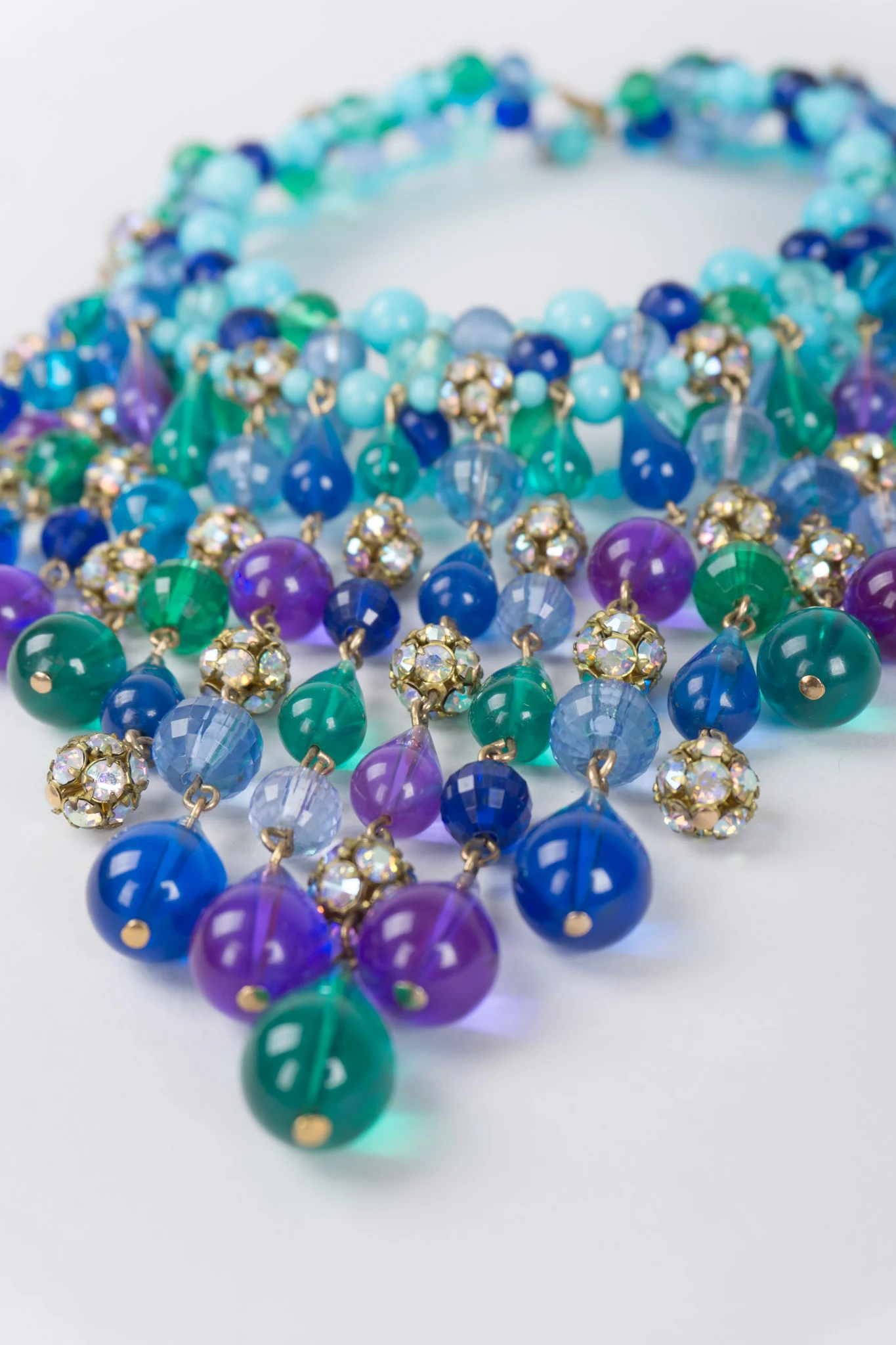 Teardrop Waterfall Necklace - Image 5