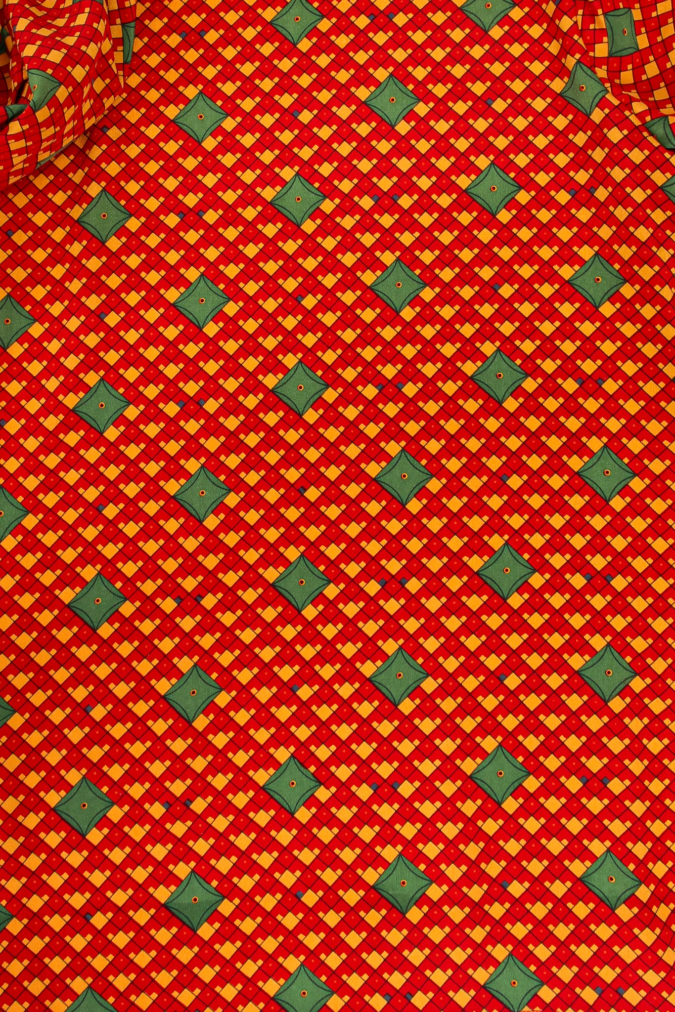 Tessellation Print Blouse & Skirt Set - Image 13