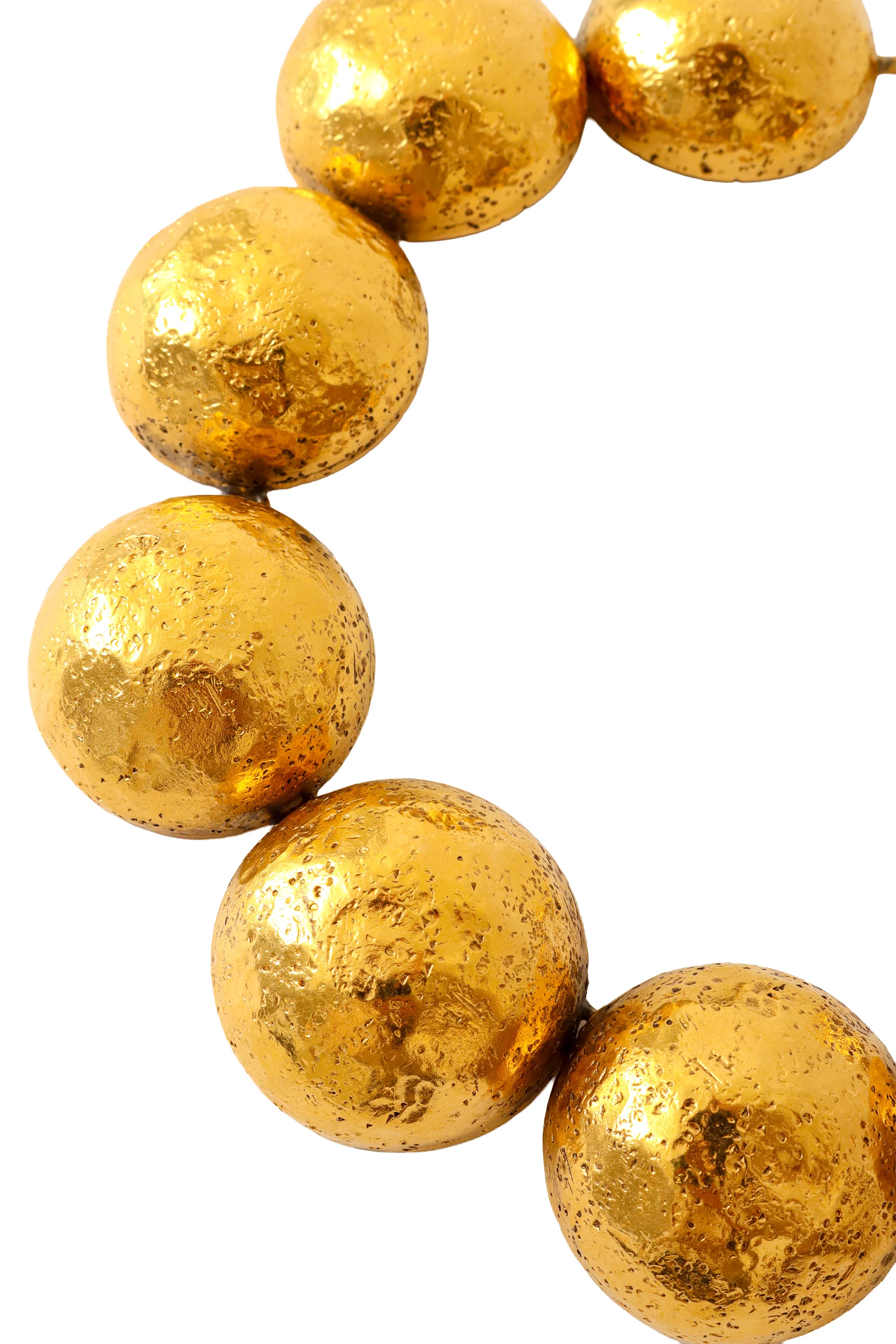 Textured Dome Collar Necklace - Image 3