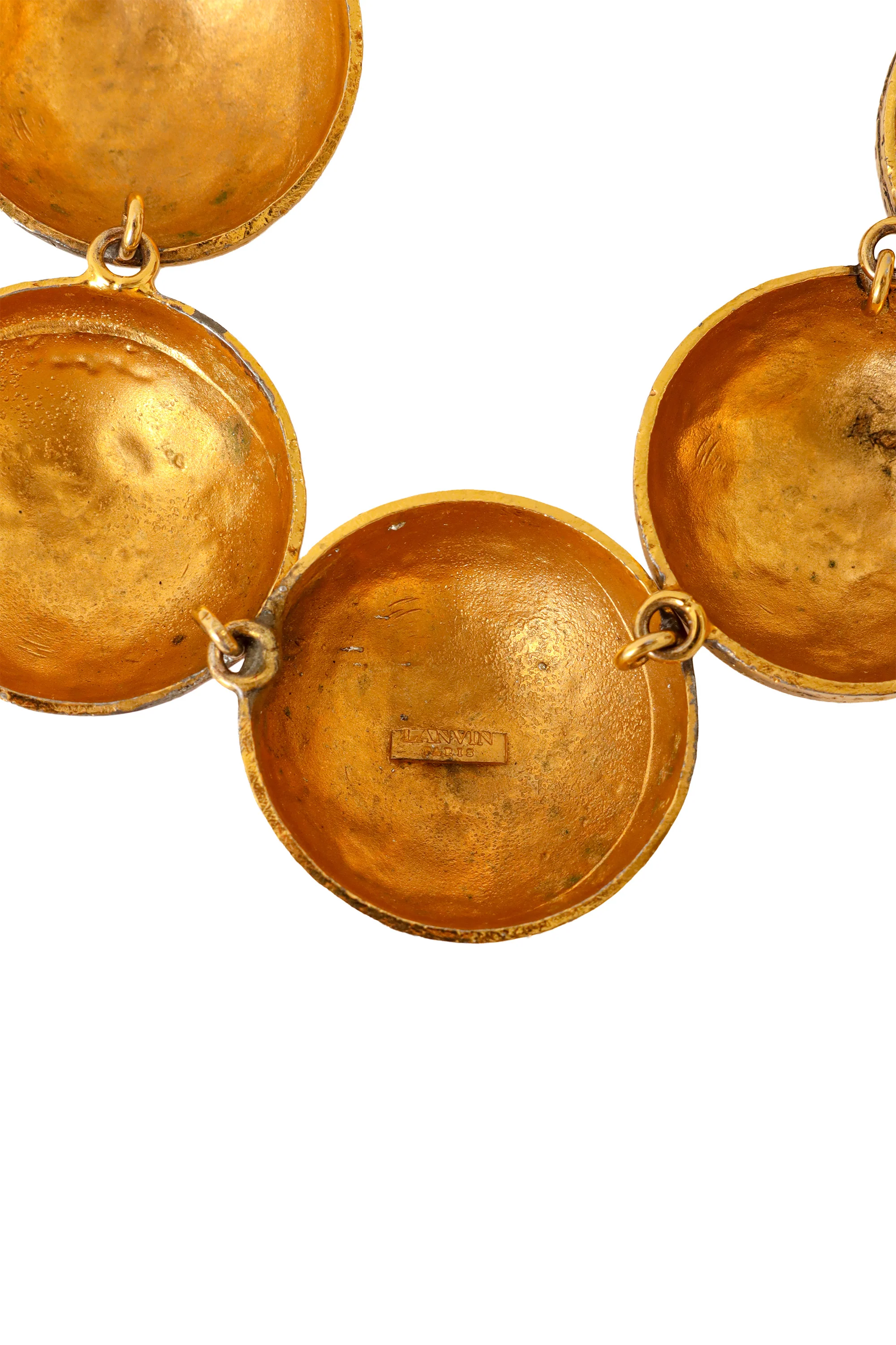 Textured Dome Collar Necklace - Image 5