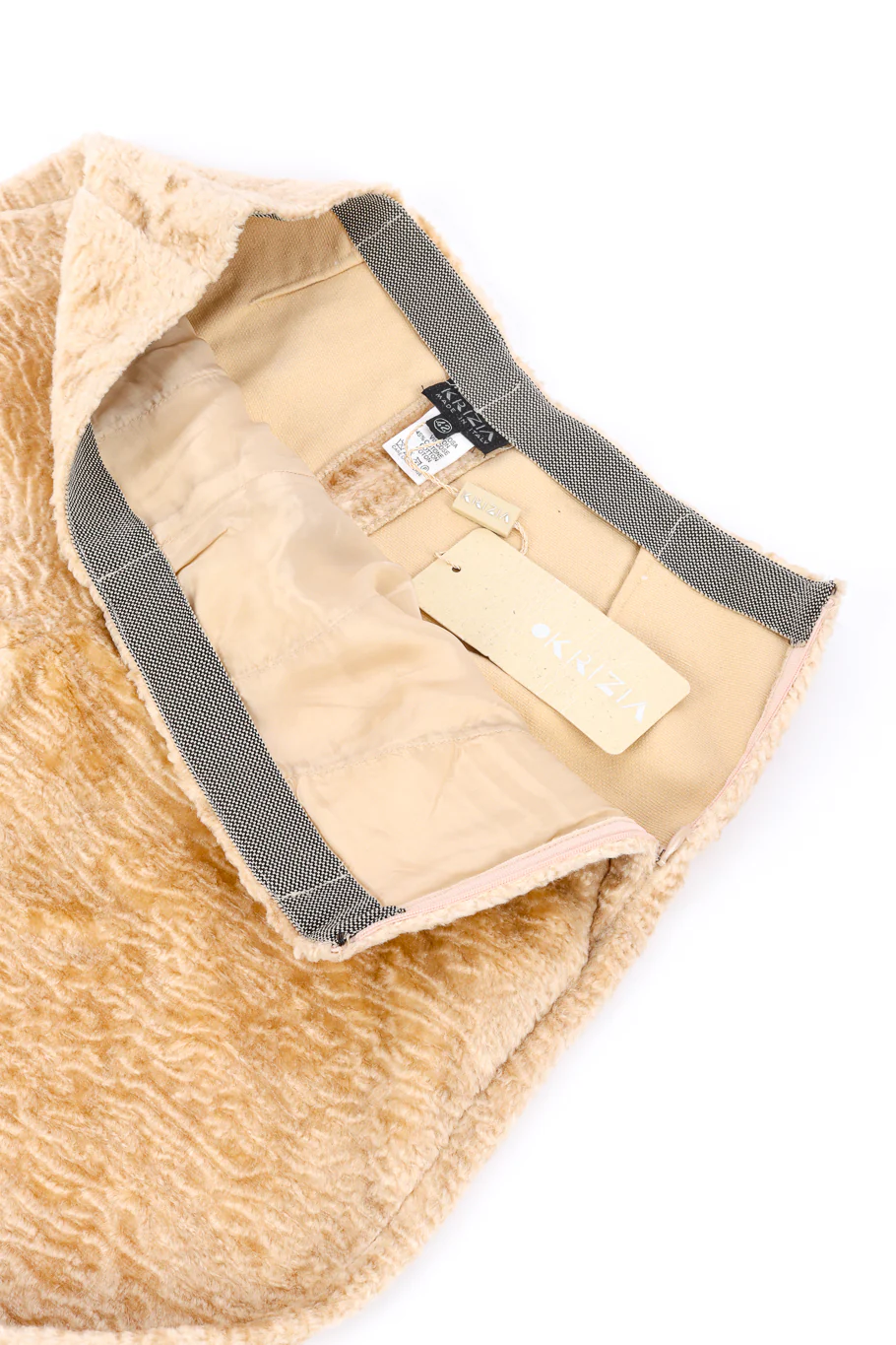 Textured Faux Fur Pant - Image 6