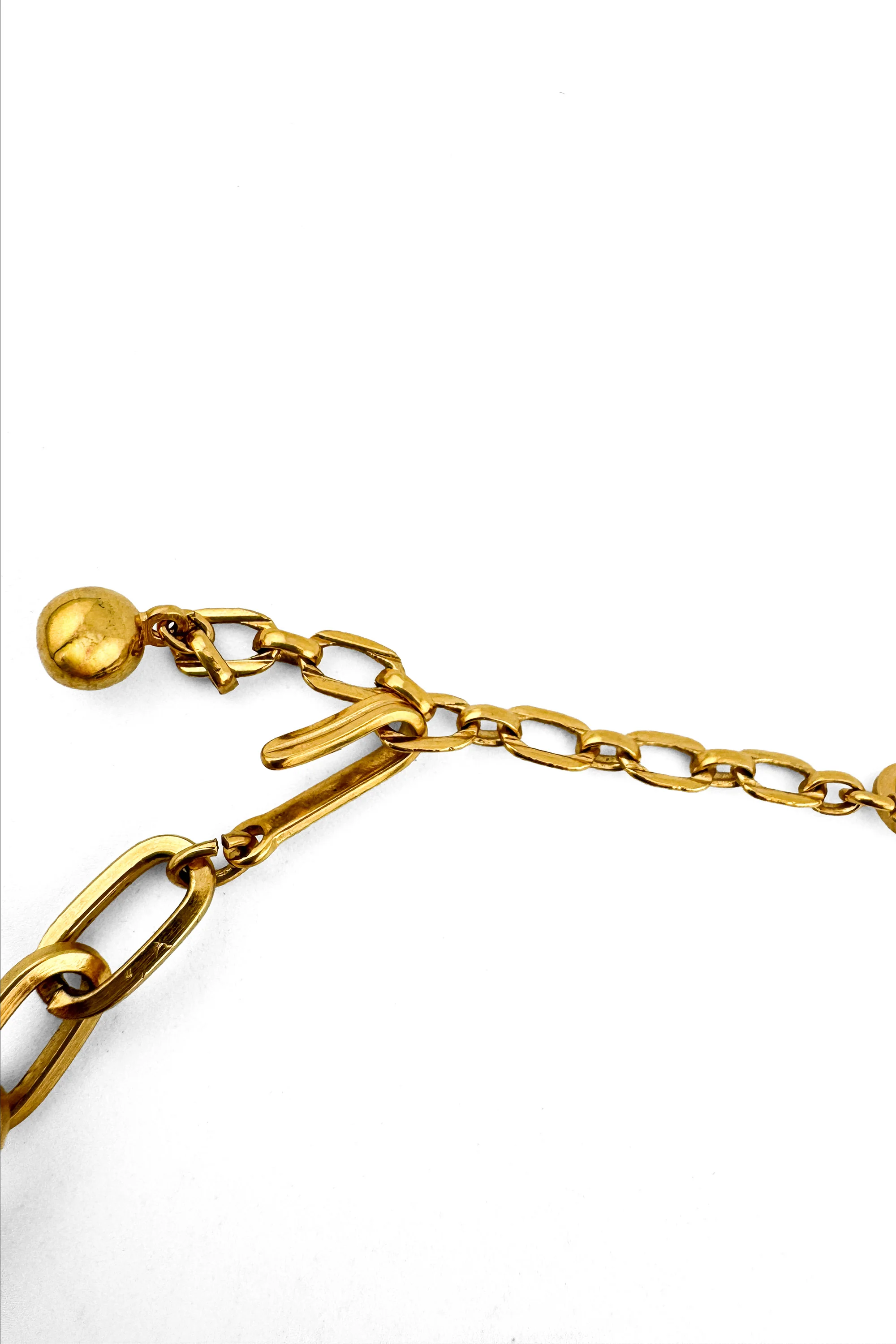 Textured Lapel Collar Necklace - Image 4