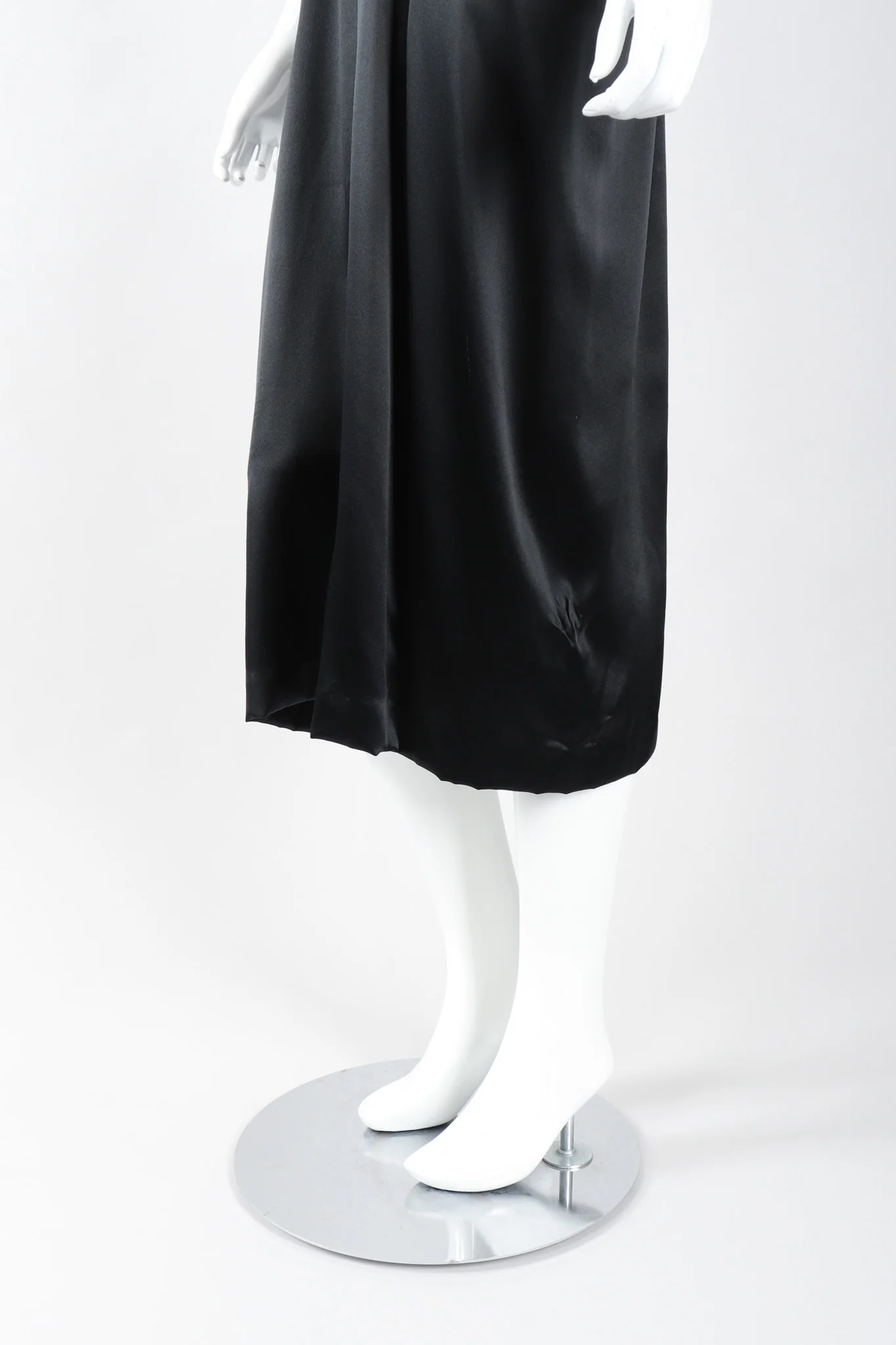 Textured Silk Dolman Sleeve Dress - Image 10