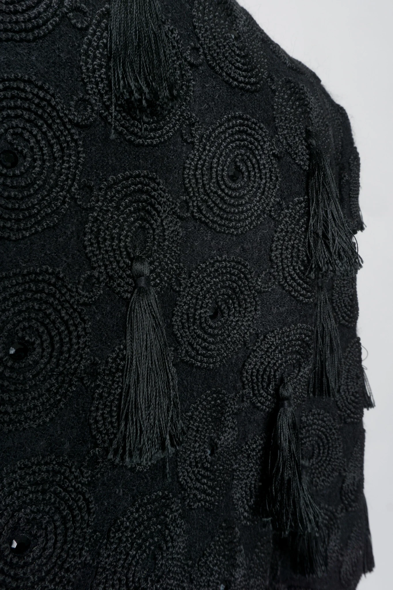 Textured Tassel Skirt & Jacket Set - Image 13