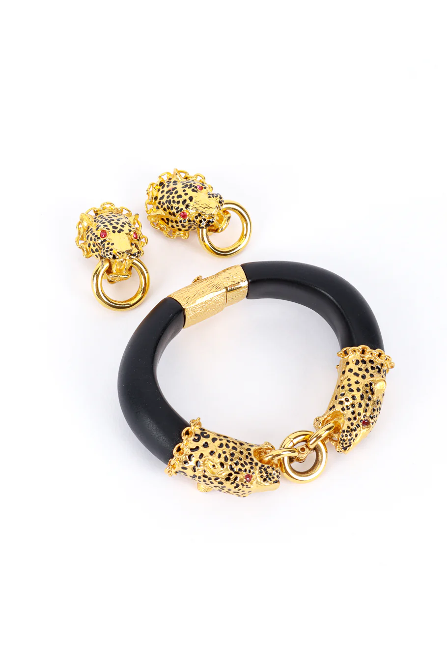 "The Duchess Of Windsor" Panther Knocker Set