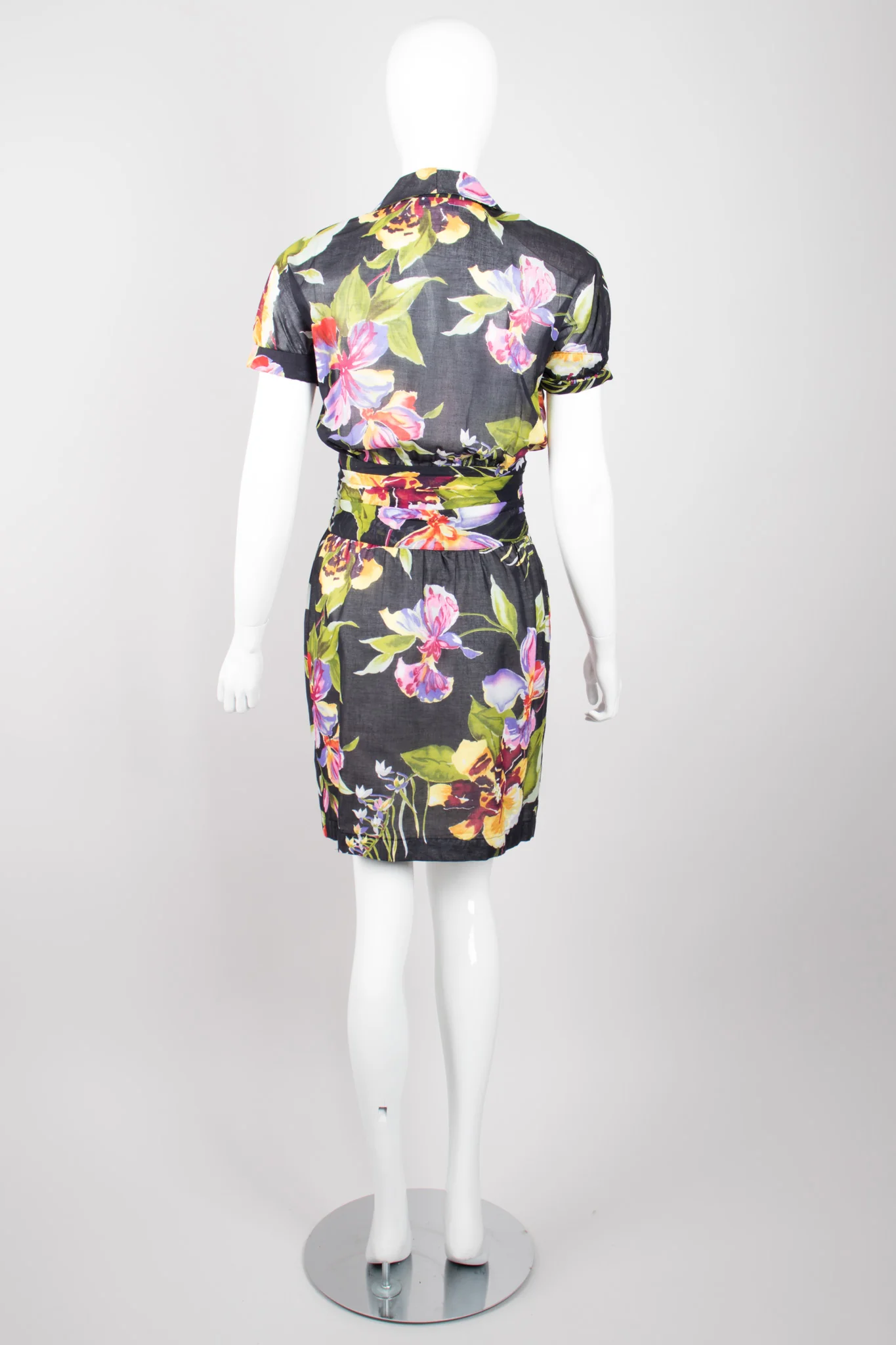 Floral Tie-Front Dress - Image 6