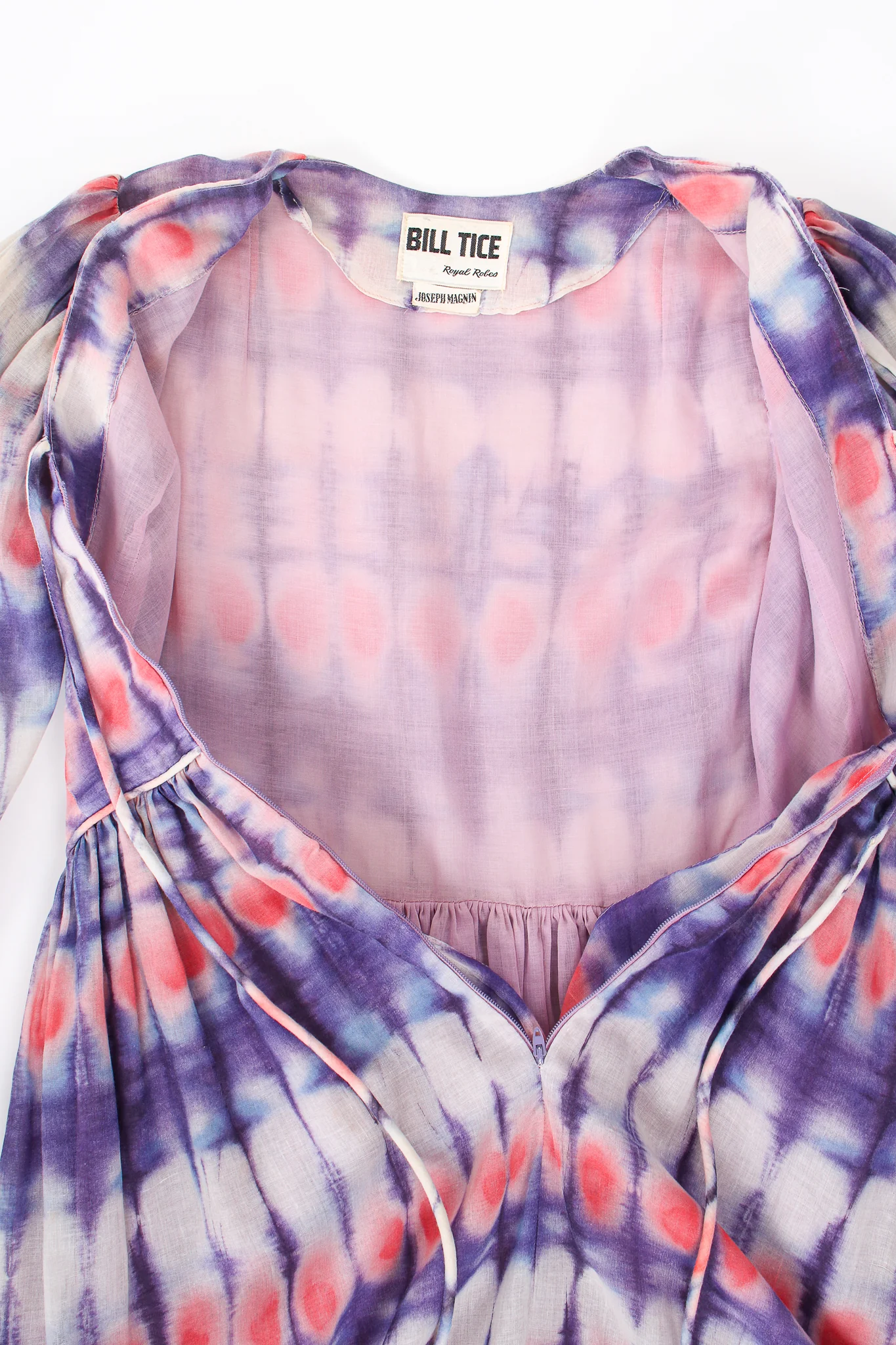 Tie Dye Balloon Sleeve Dress - Image 16