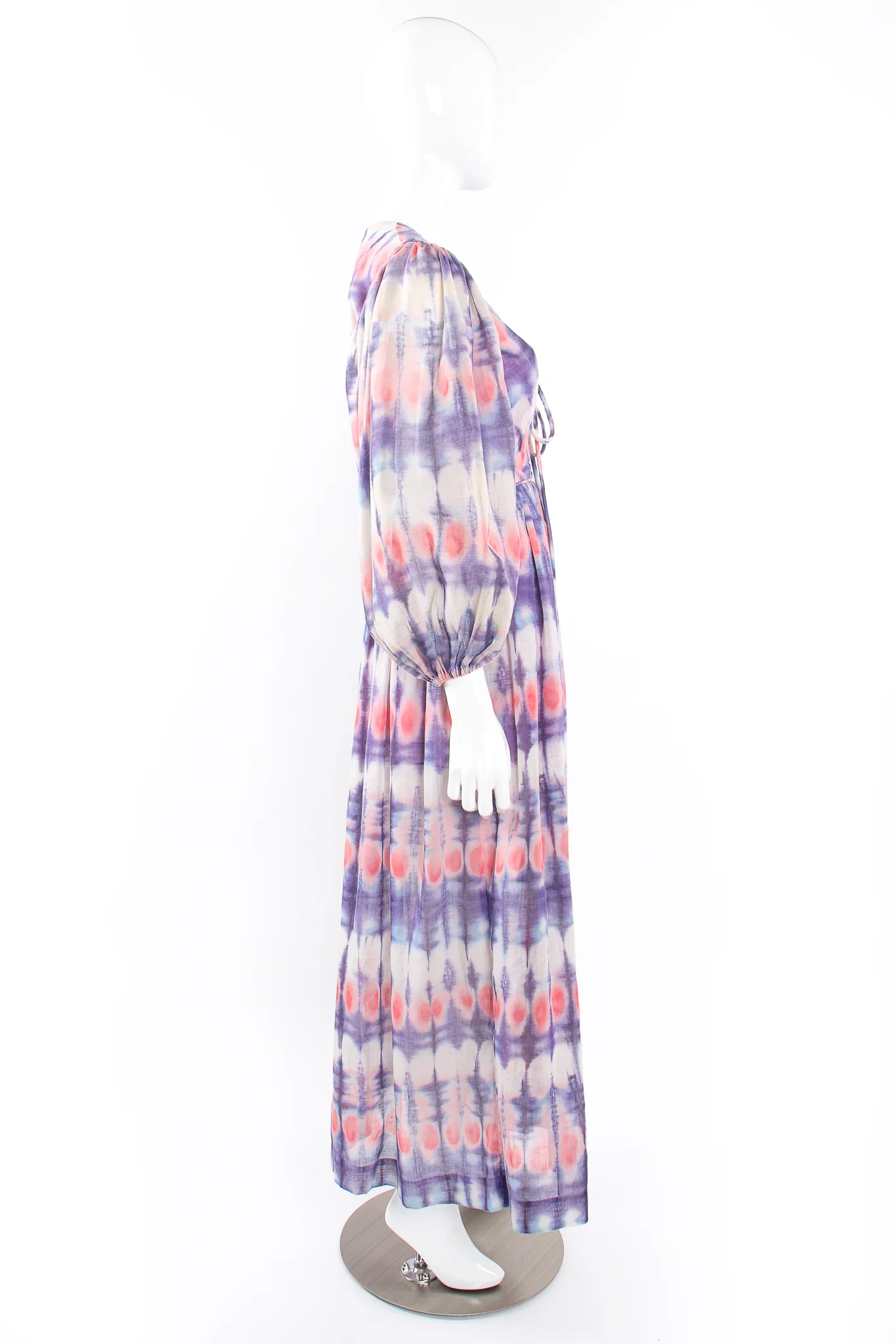 Tie Dye Balloon Sleeve Dress - Image 6