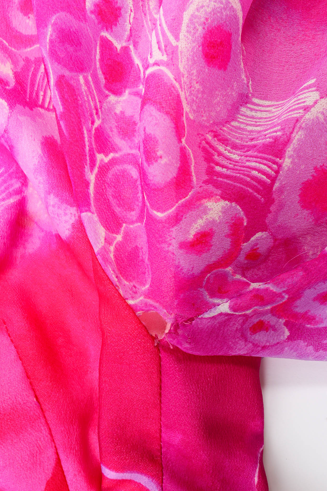 Tie-Dye Floral Kimono Dress - Image 12