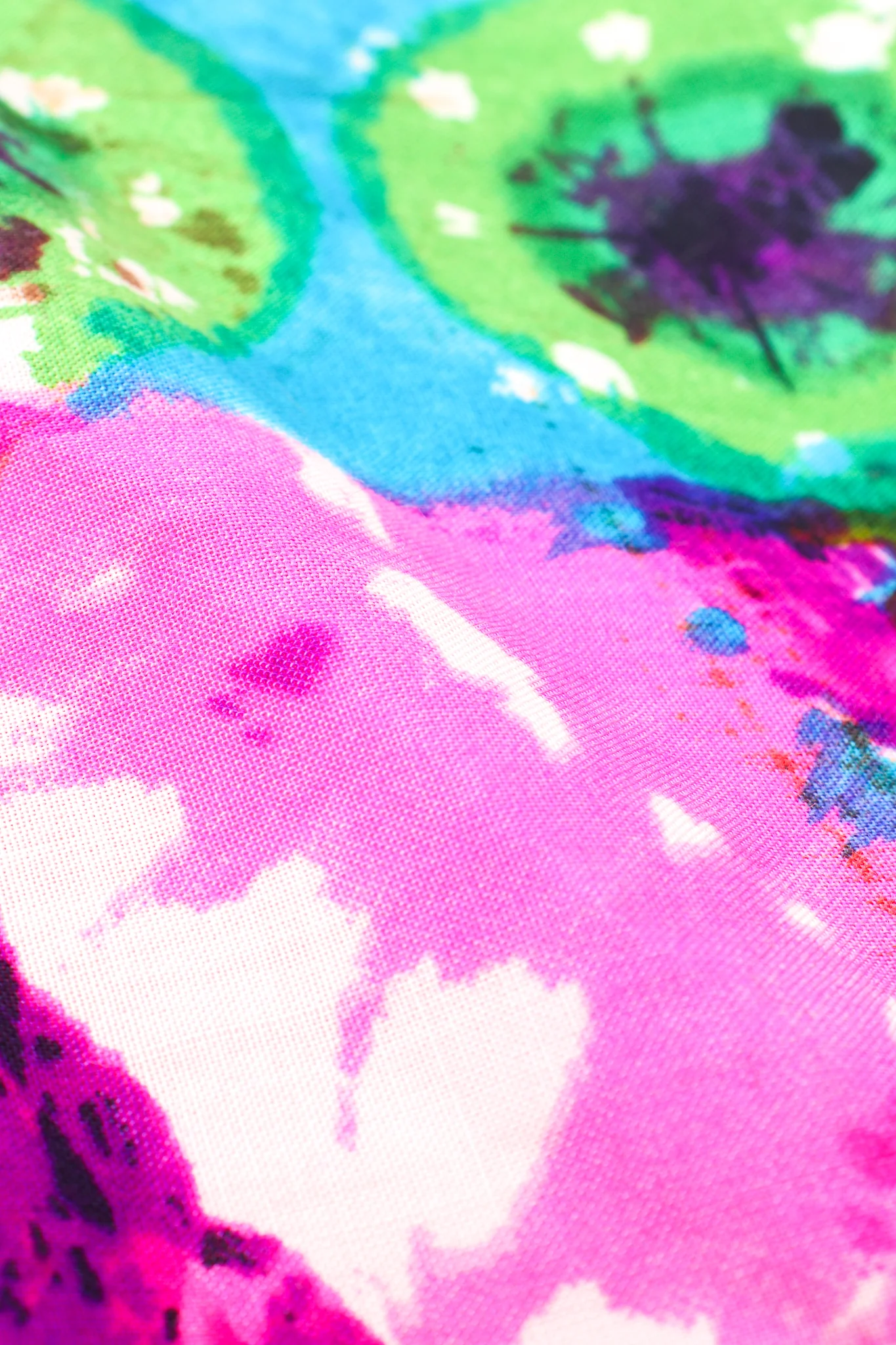 Tie Dye Print Palazzo Jumpsuit - Image 10