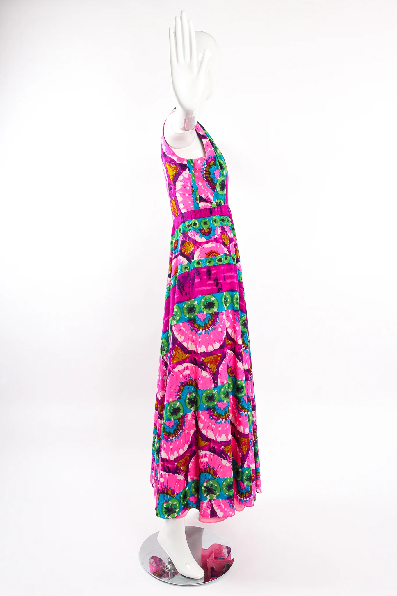 Tie Dye Print Palazzo Jumpsuit - Image 5