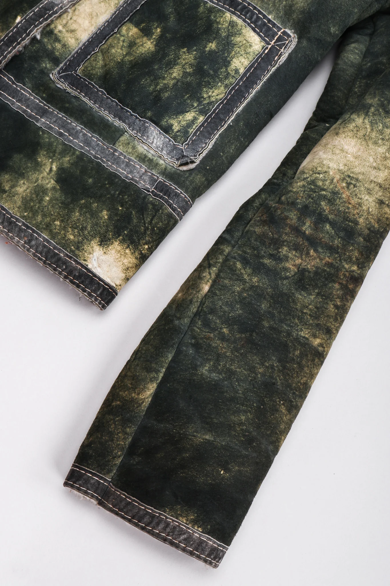 Tie-Dye Suede Jacket - Image 18